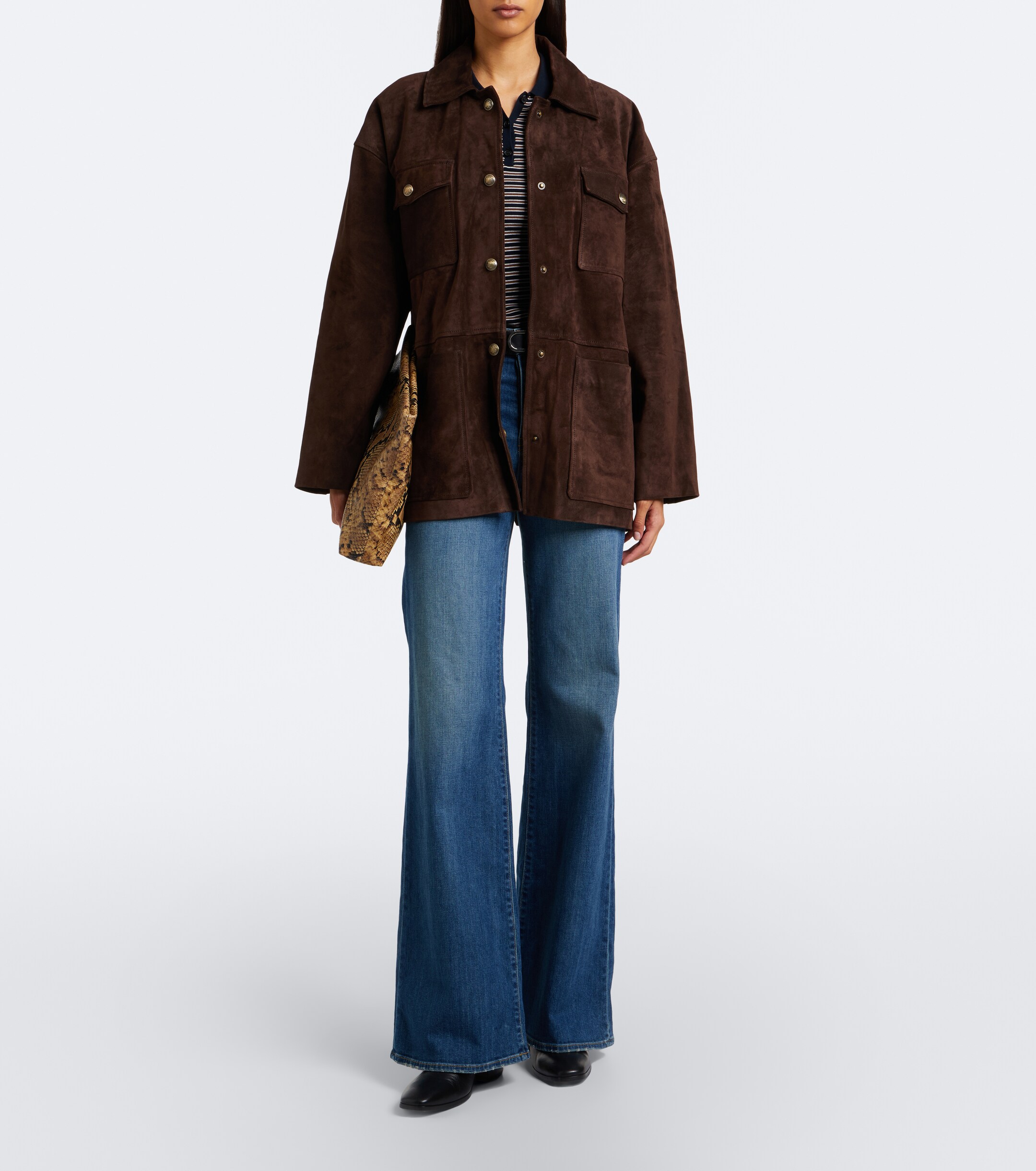 Nili Lotan Nili Lotan Mirra suede jacket