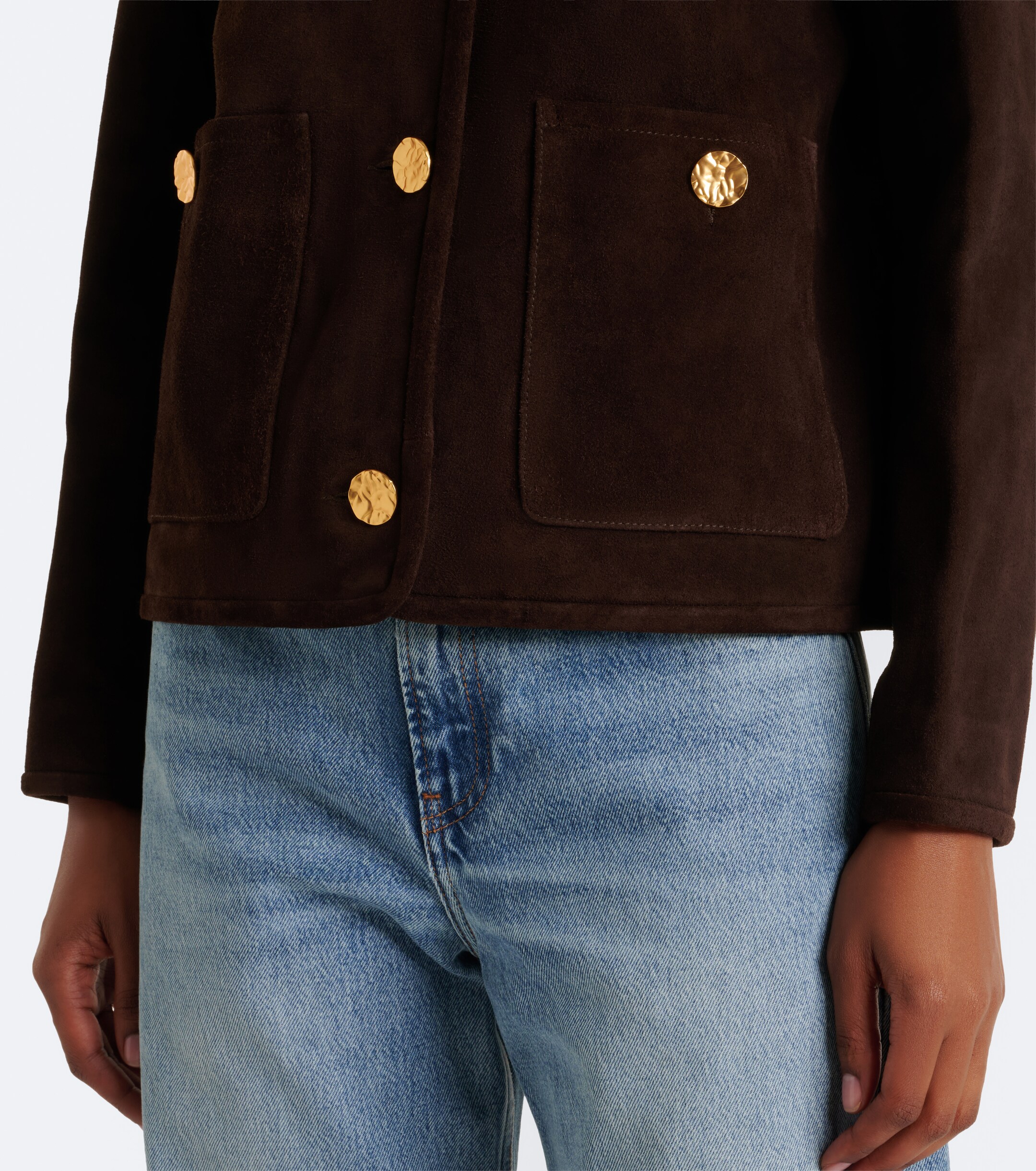 ARMA Arma Sogno suede jacket