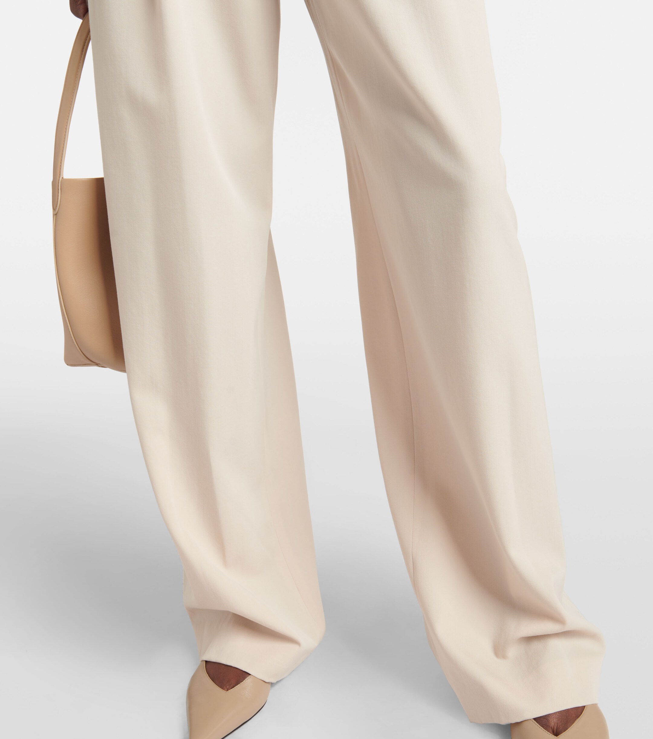 Fforme Faye high-rise wool wide-leg pants thumbnail