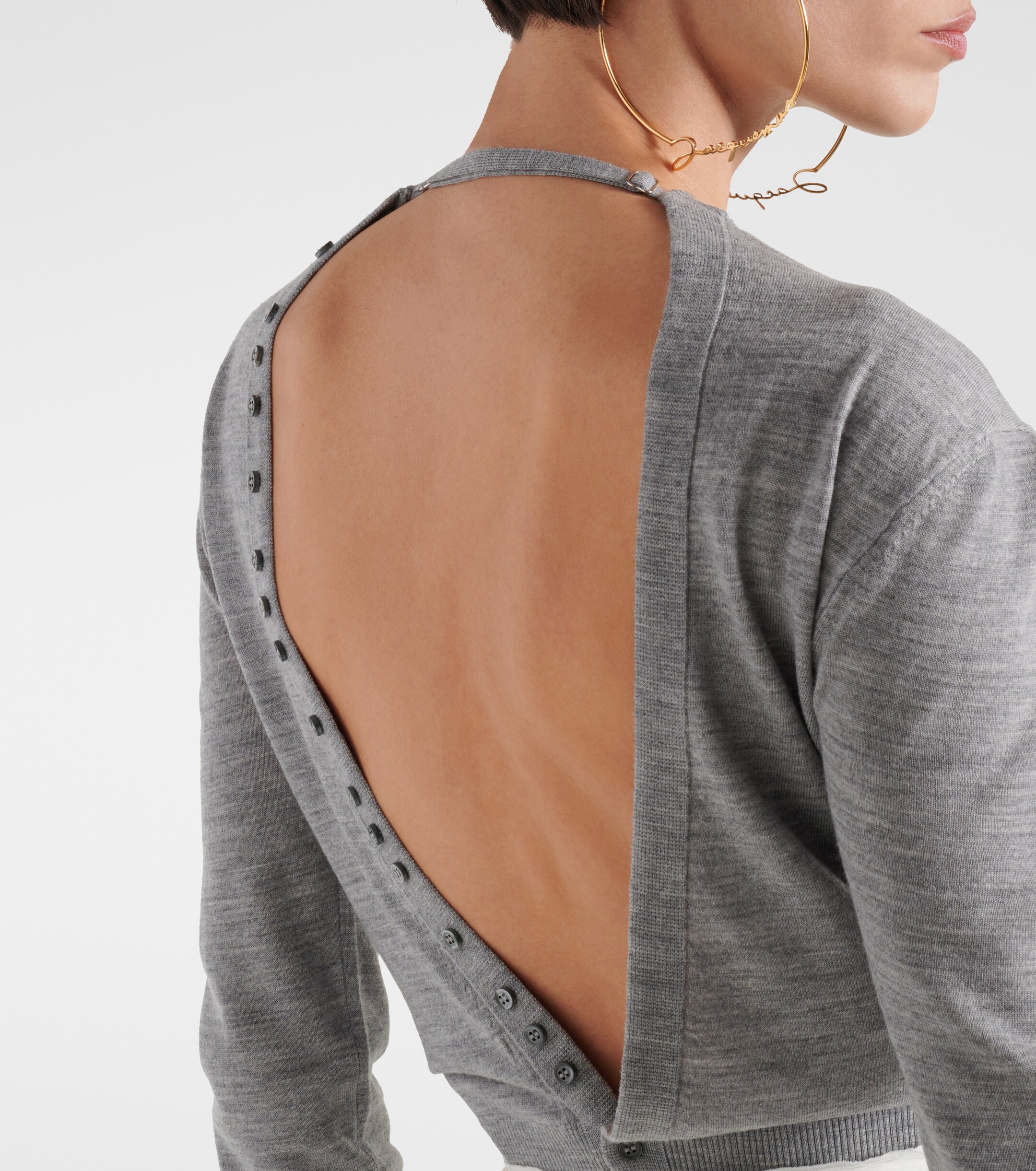 Jacquemus Le Pull Rica wool-blend sweater thumbnail
