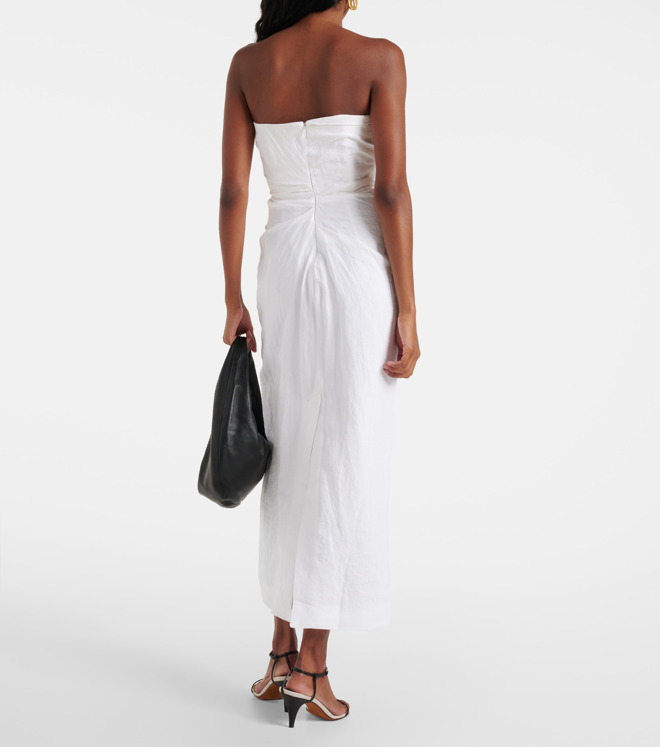 TOVE Bridal Sabella linen maxi dress Plush