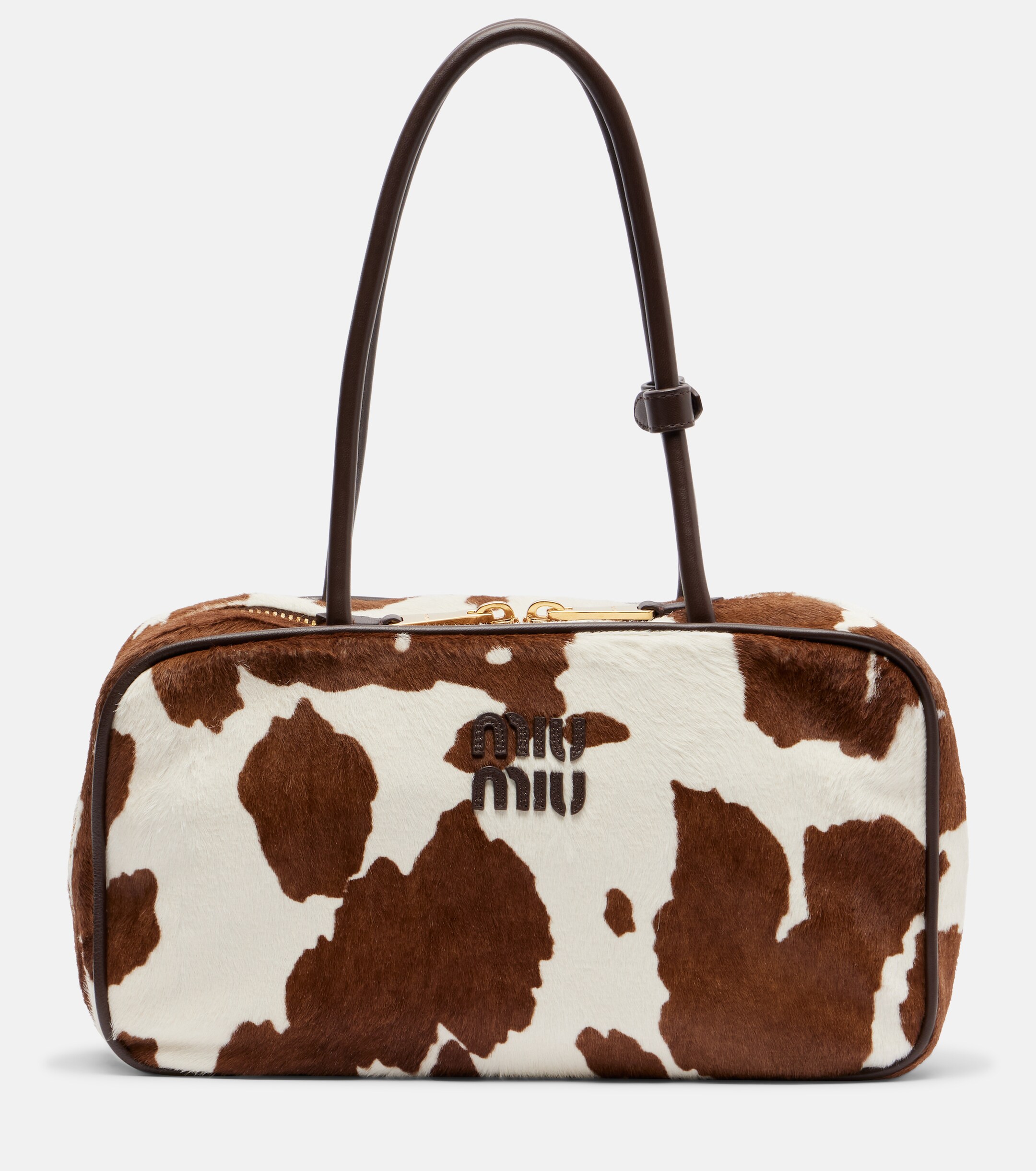 Miu Miu Beau Medium calf hair shoulder bag