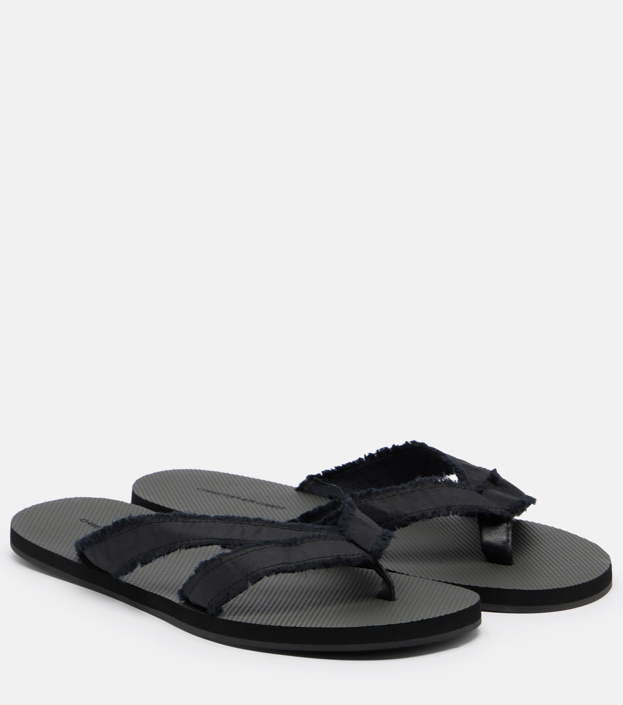Christopher Esber Christopher Esber Freya satin thong sandals