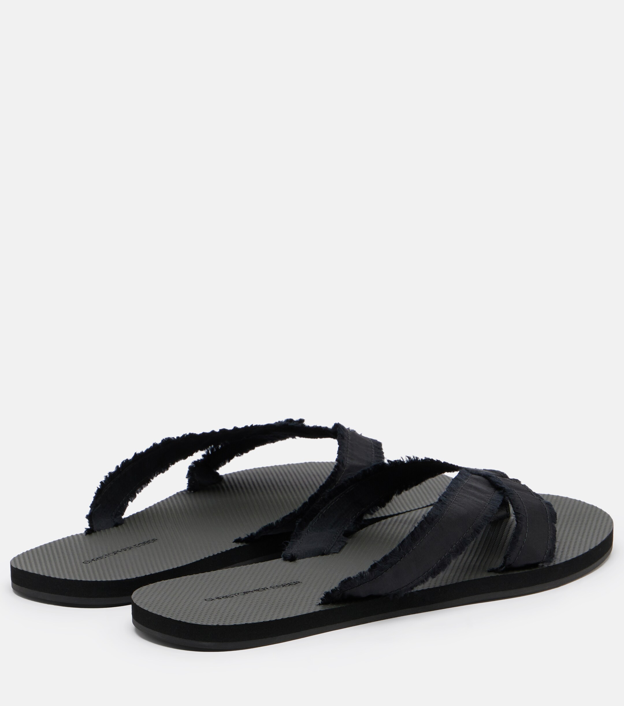 Christopher Esber Christopher Esber Freya satin thong sandals