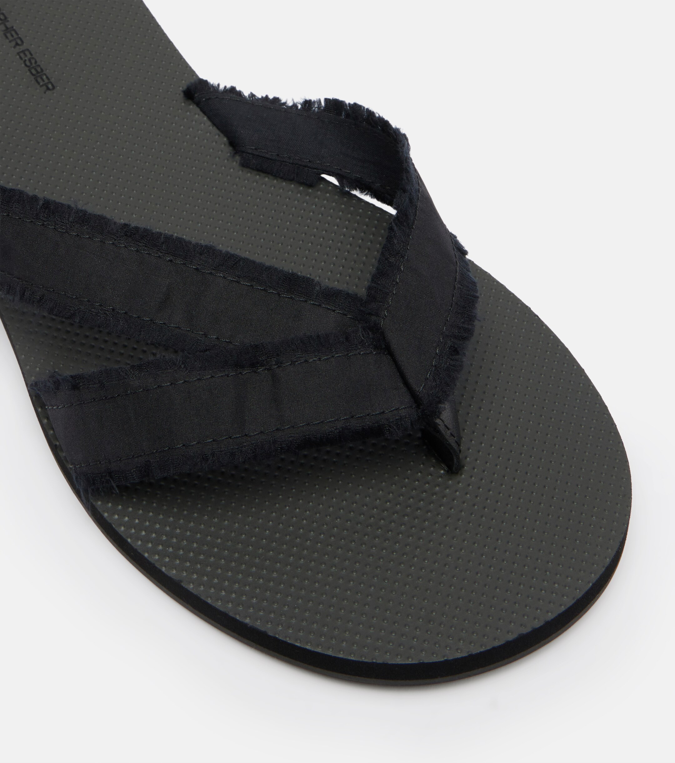 Christopher Esber Christopher Esber Freya satin thong sandals