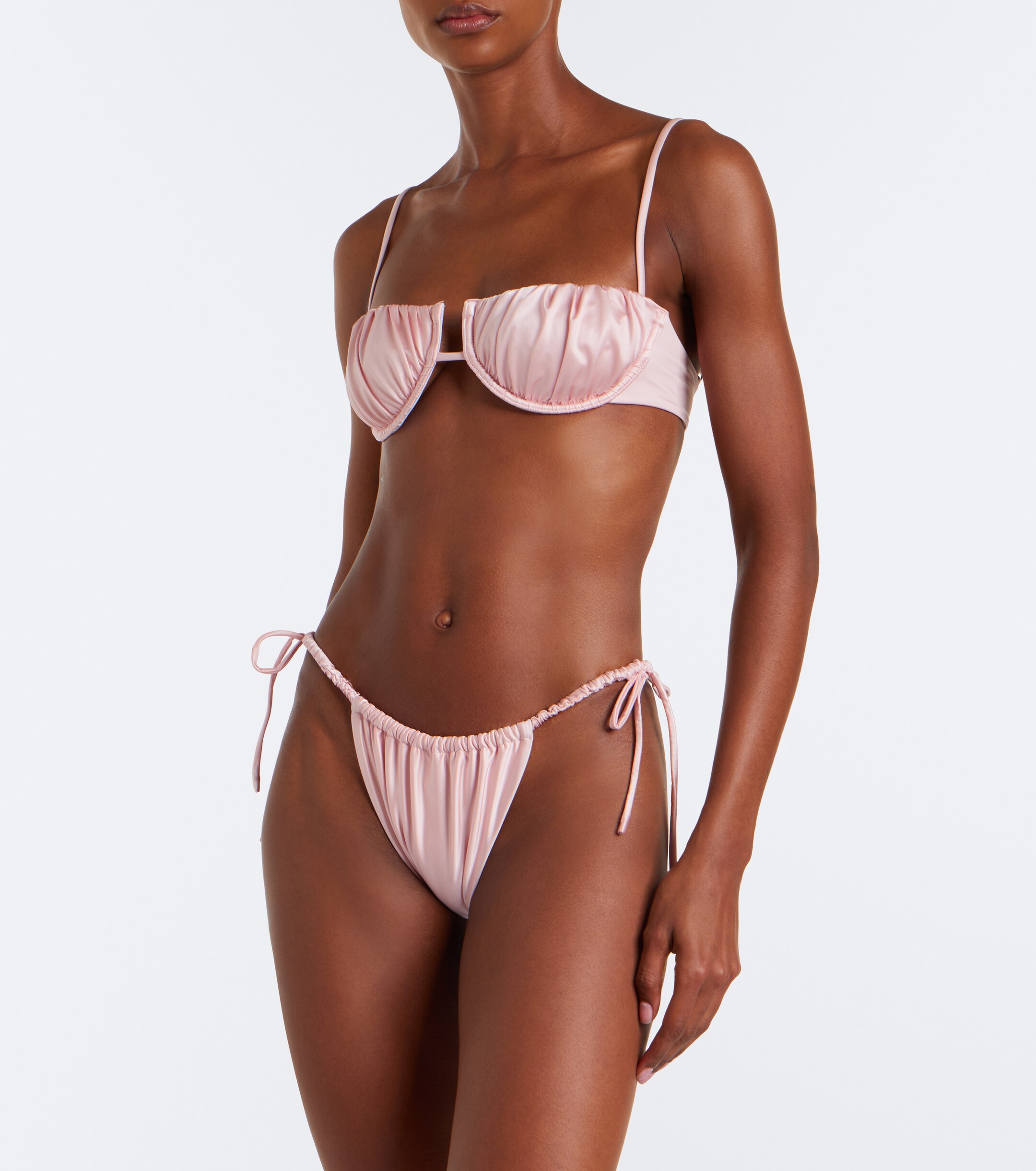 Montce Montce Brazil ruched bikini bottoms