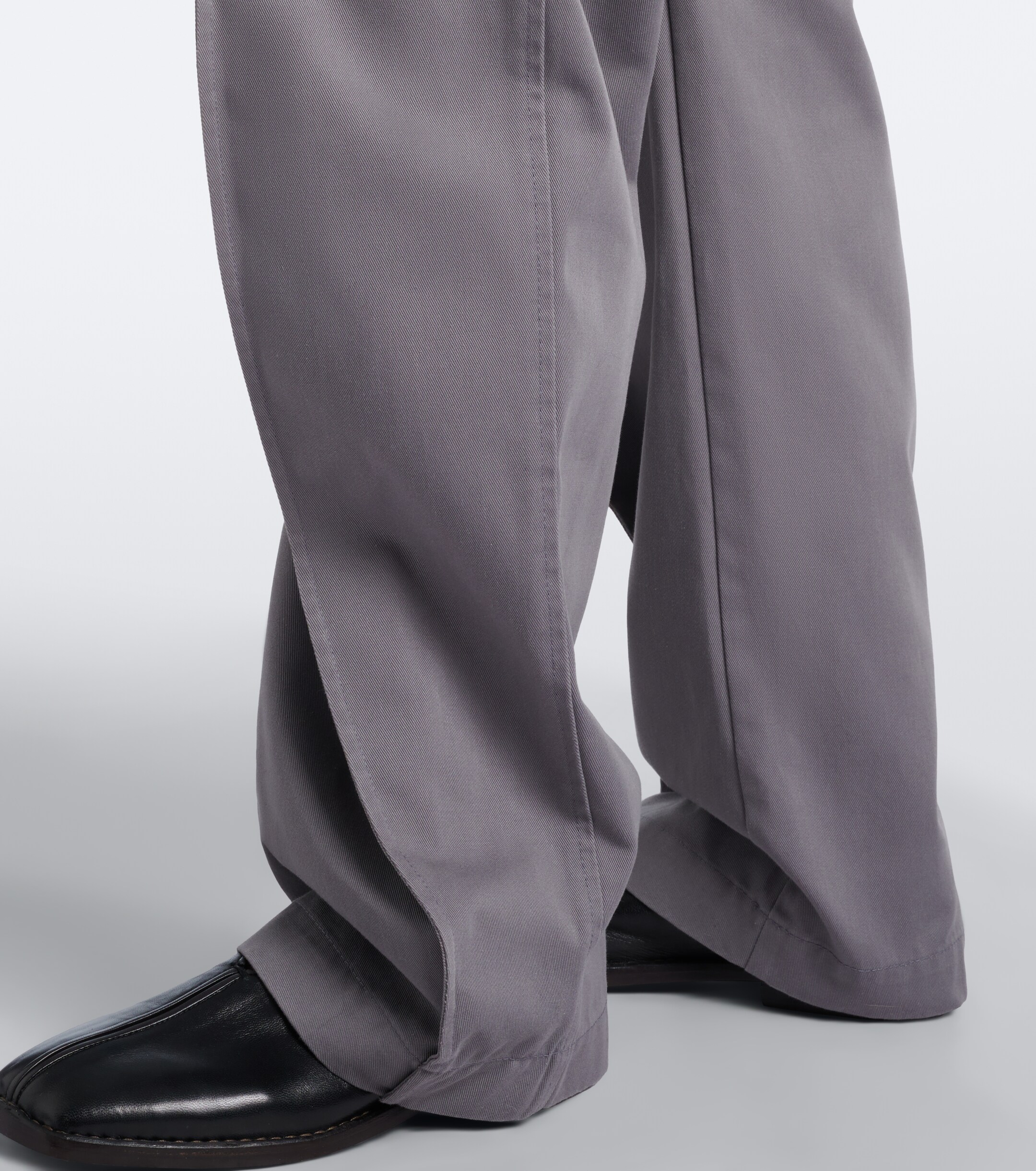 Lemaire Lemaire Belted twill wide-leg pants