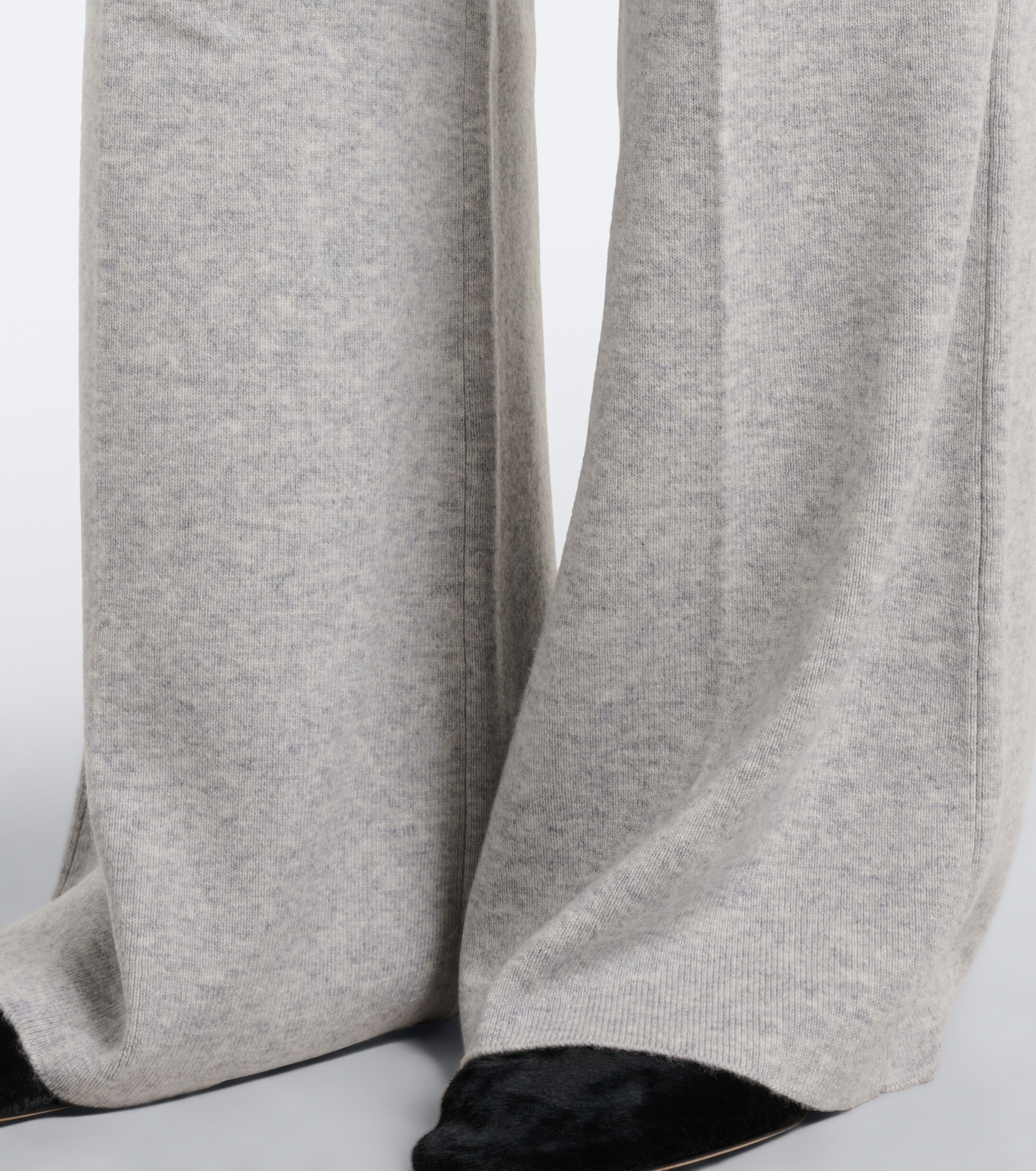Victoria Beckham Victoria Beckham Wool and cashmere wide-leg pants