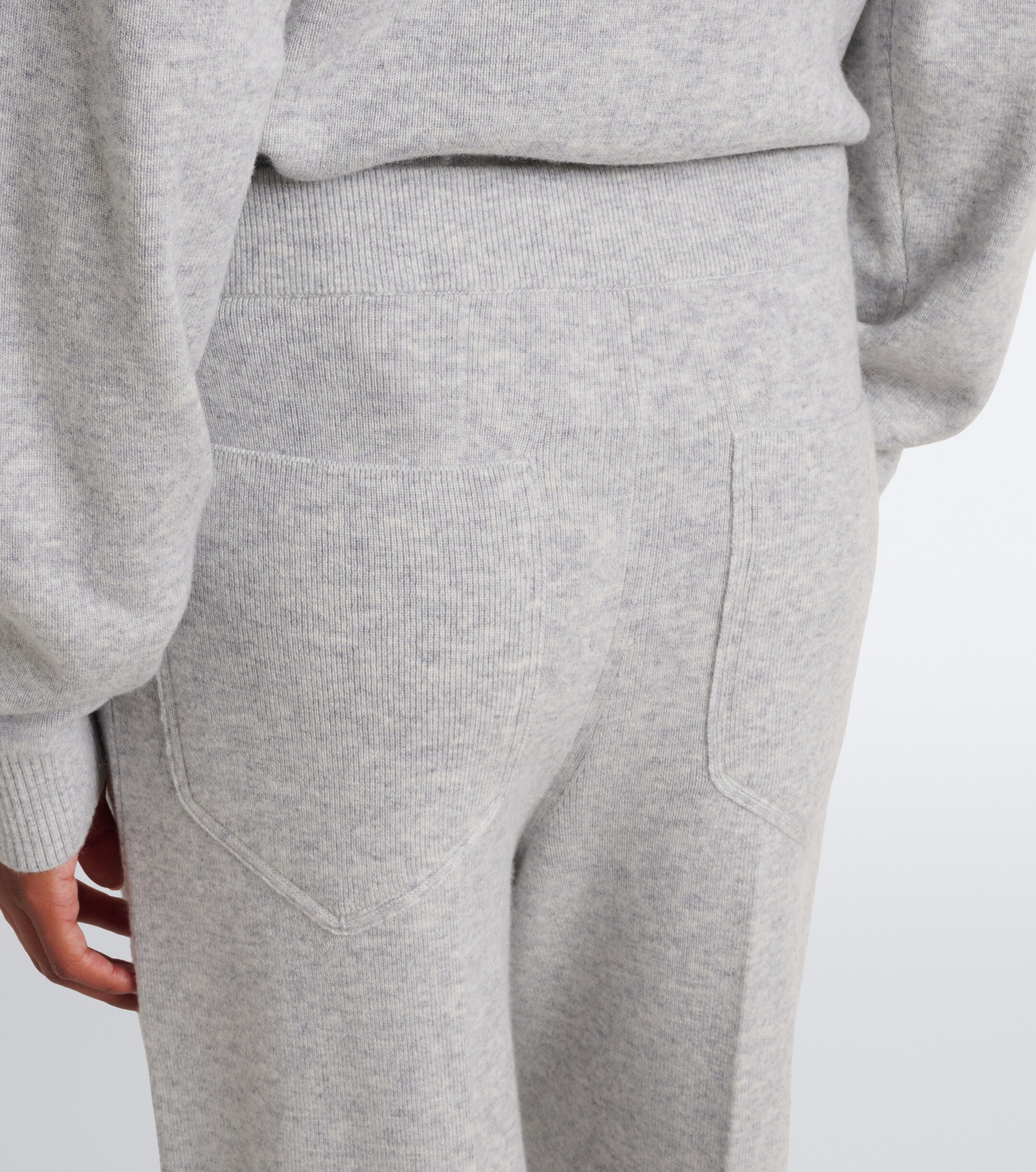 Victoria Beckham Victoria Beckham Wool and cashmere wide-leg pants