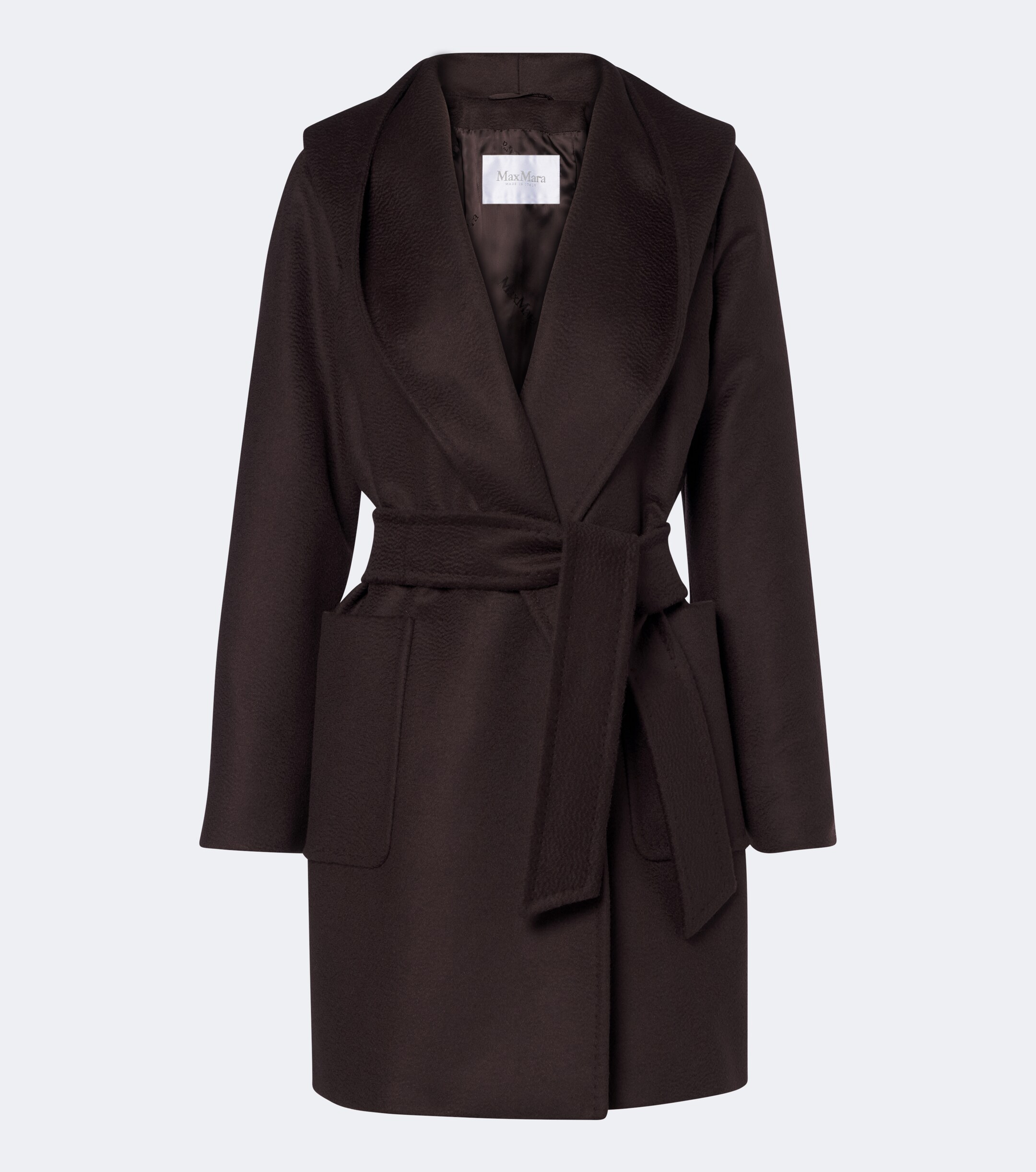Max Mara Max Mara Camel hair wrap coat
