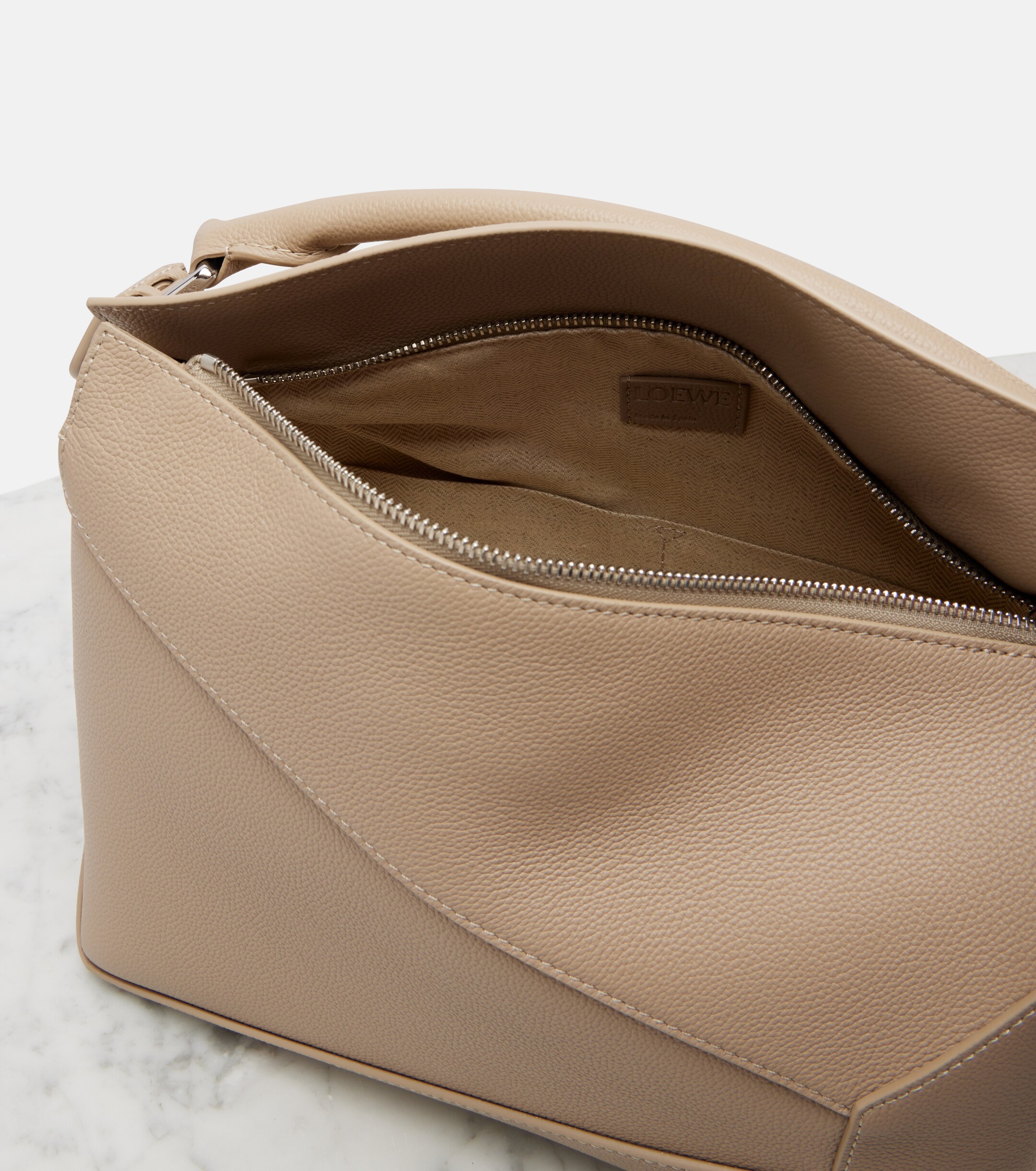 Loewe Puzzle Edge Medium leather top-handle bag
