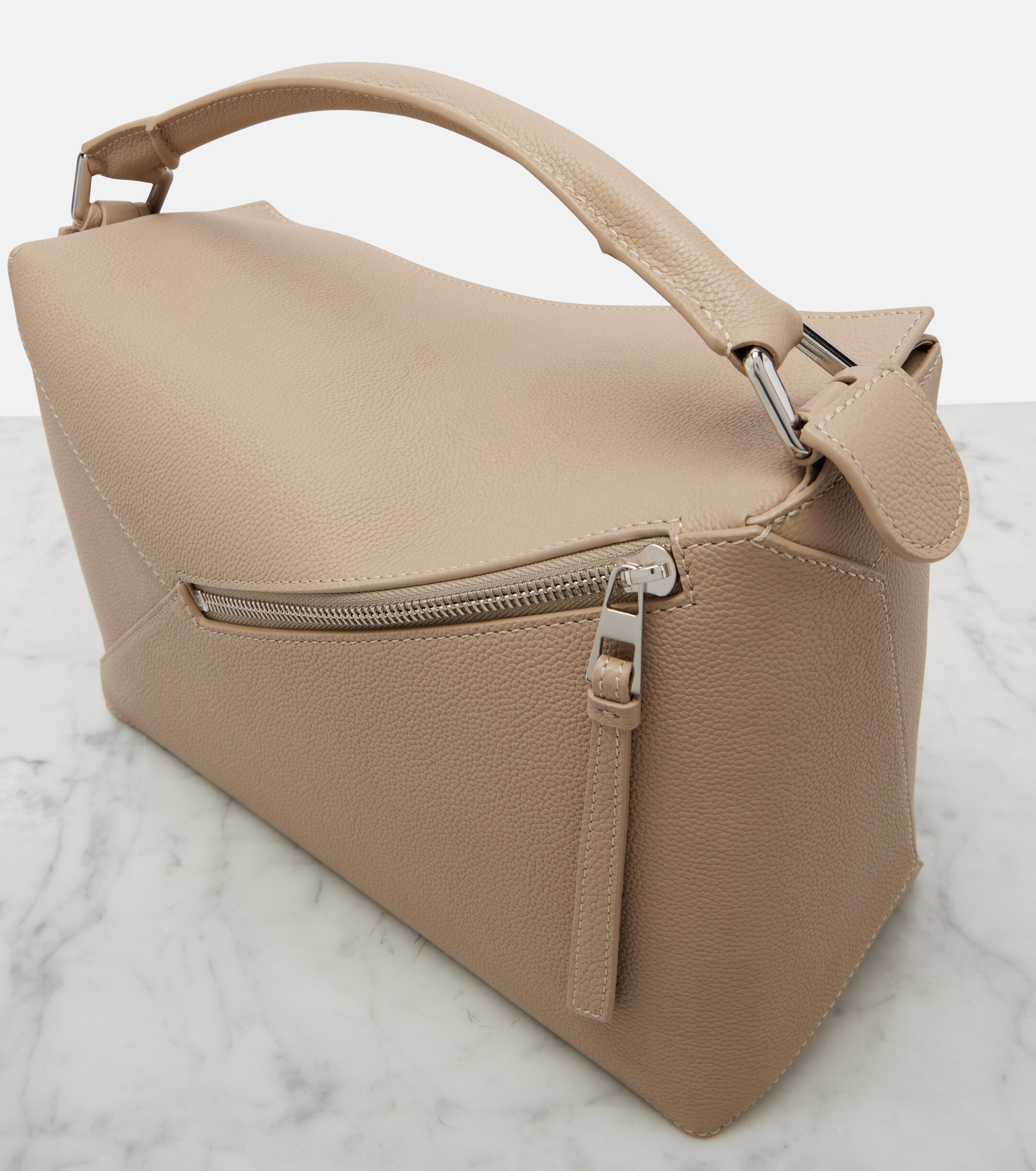 Loewe Puzzle Edge Medium leather top-handle bag