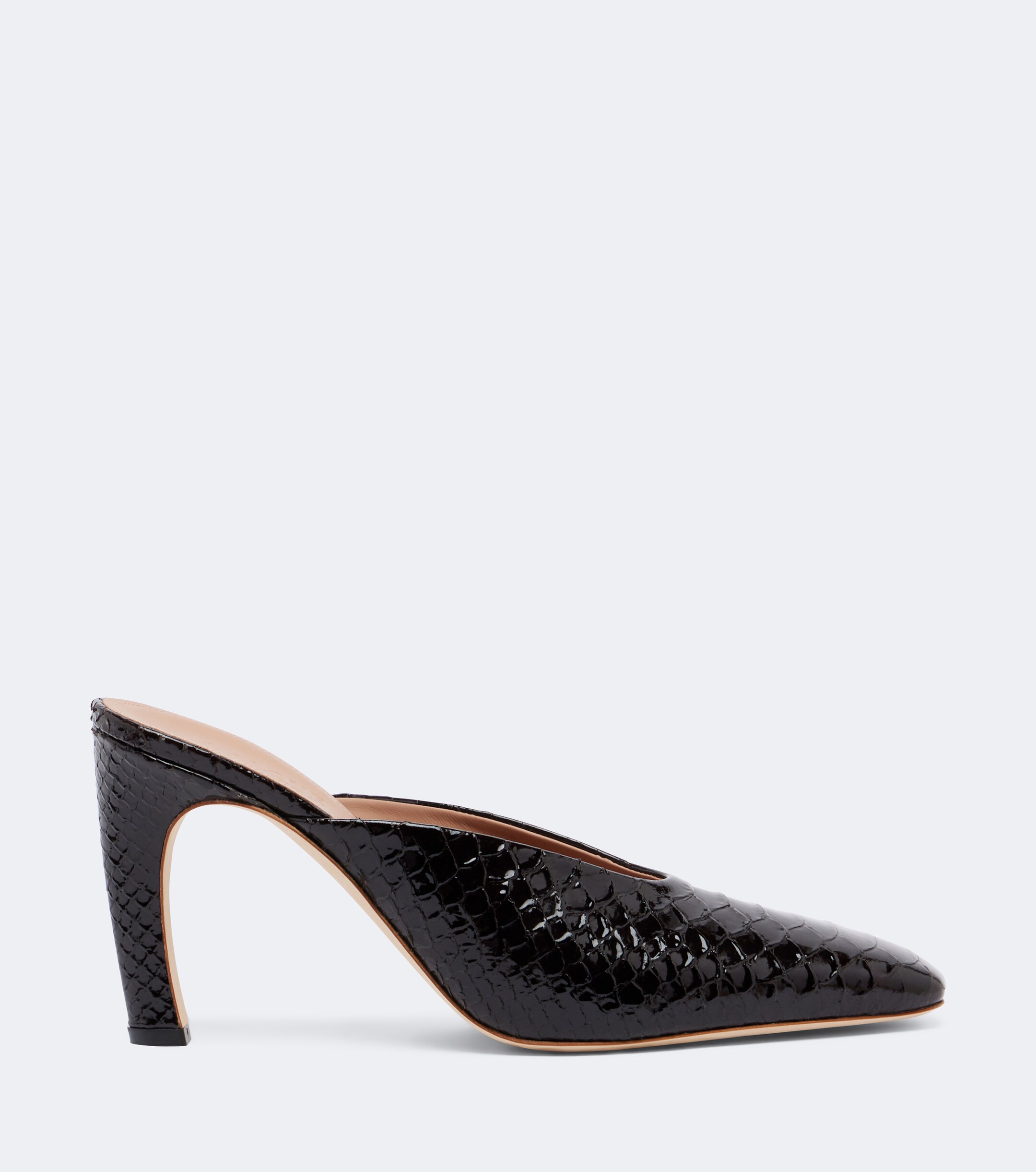 Malone Souliers Malone Souliers Rowe croc-effect patent leather mules