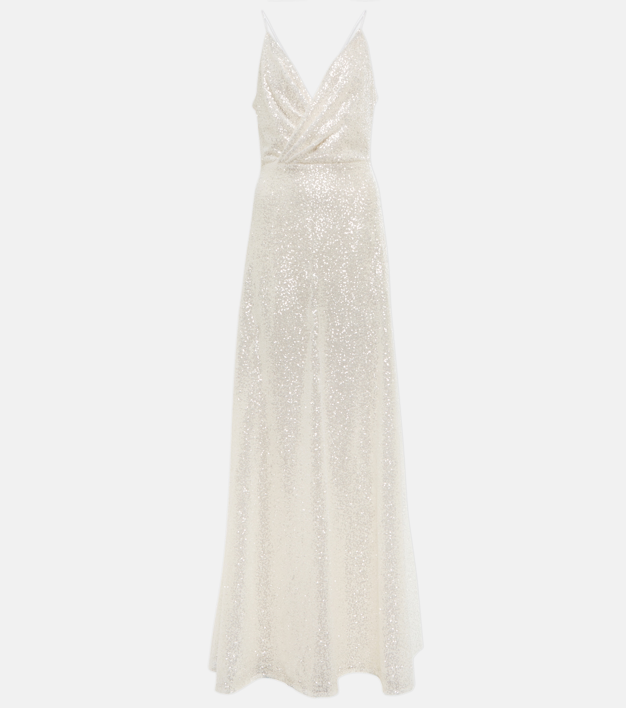 Costarellos Kristina sequined tulle gown