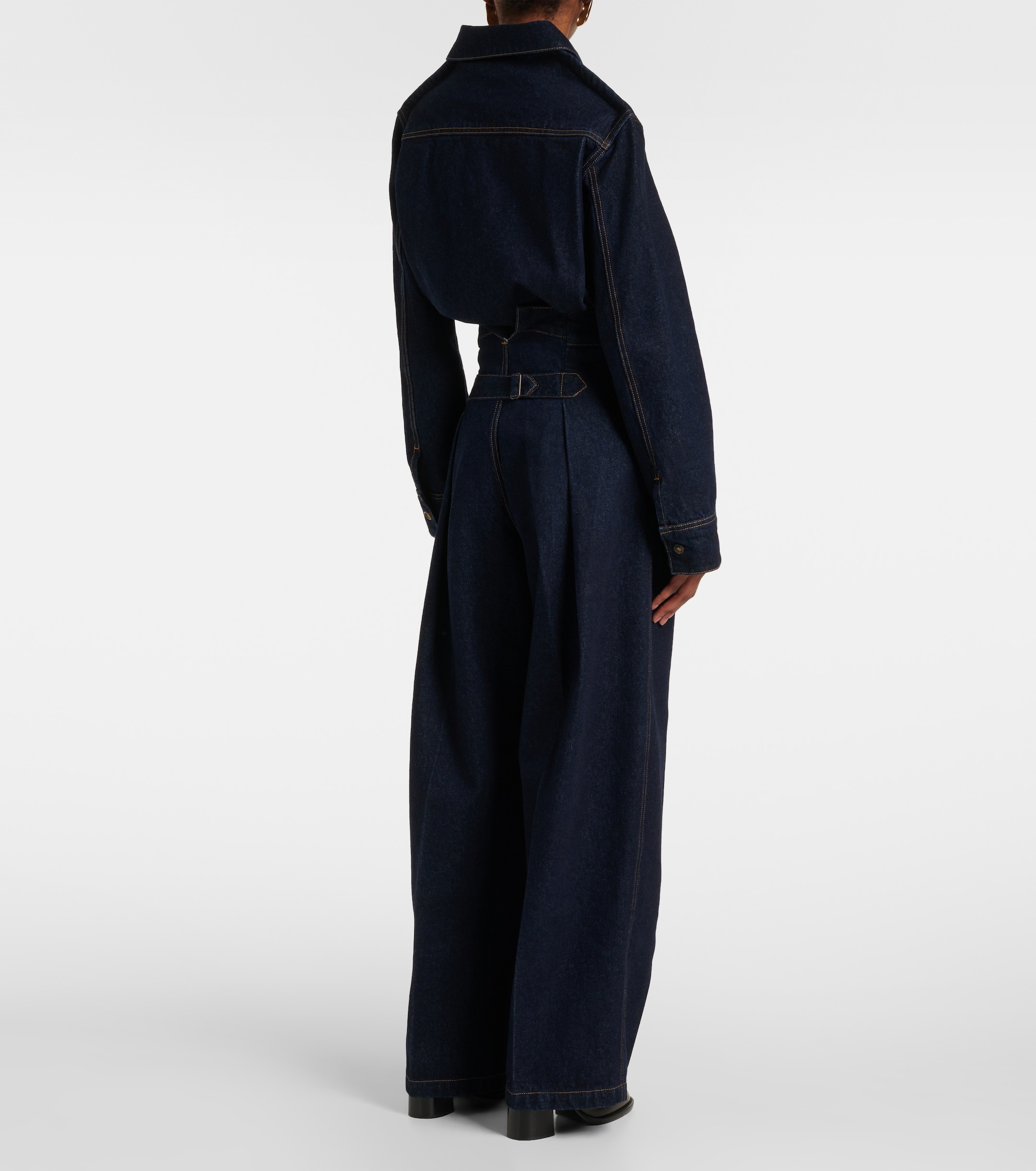 Victoria Beckham High-rise wide-leg jeans