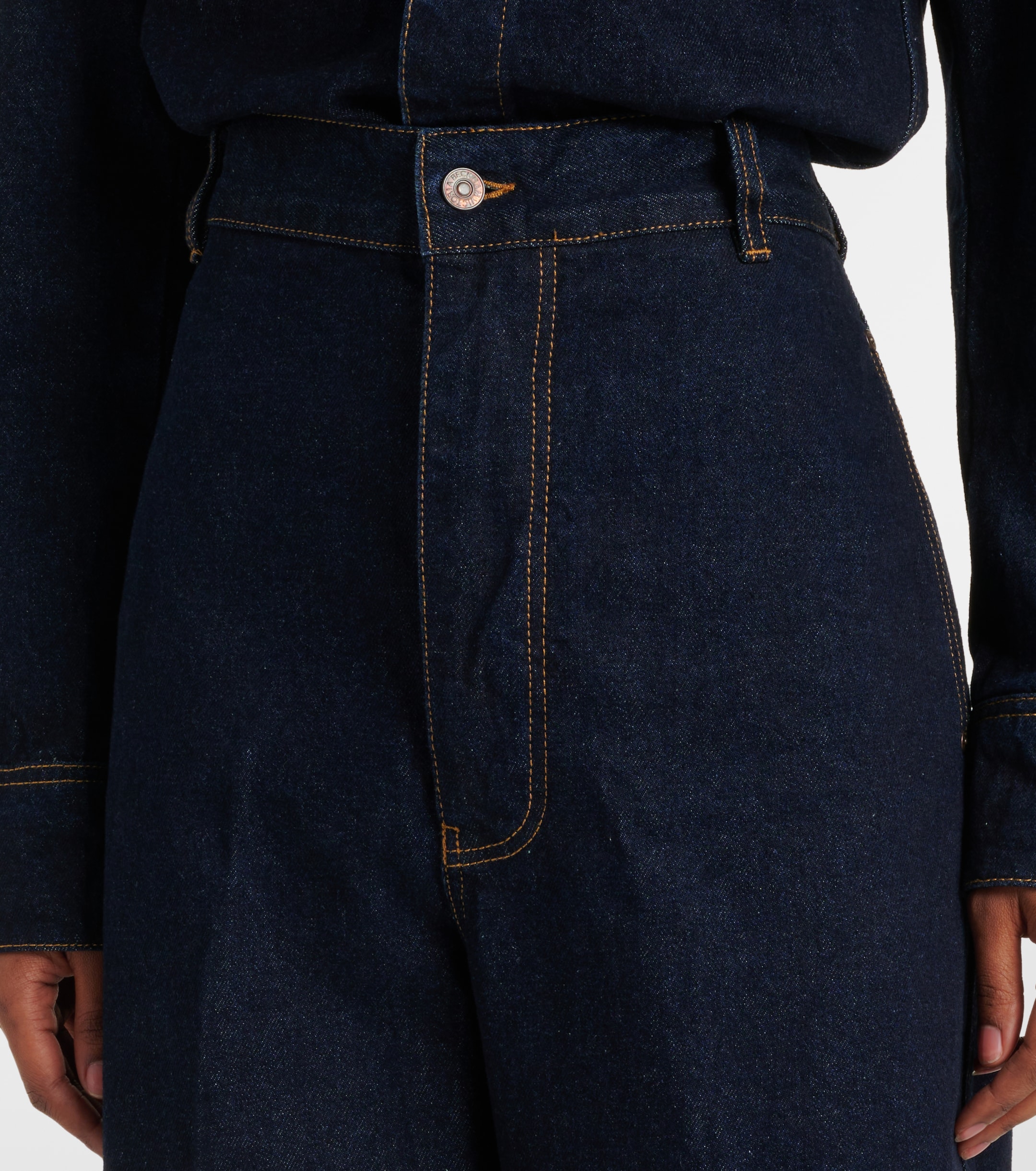 Victoria Beckham High-rise wide-leg jeans
