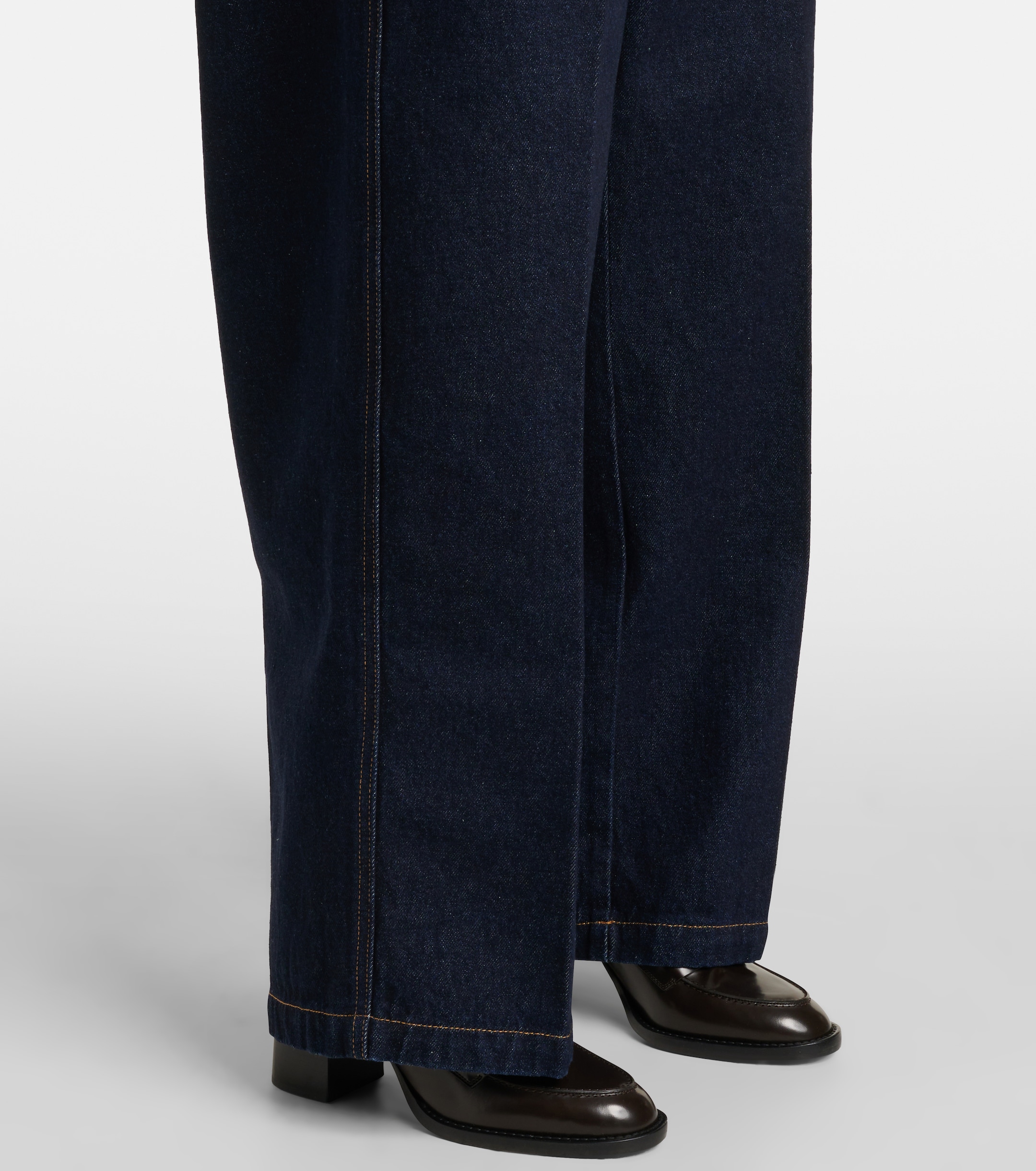 Victoria Beckham High-rise wide-leg jeans