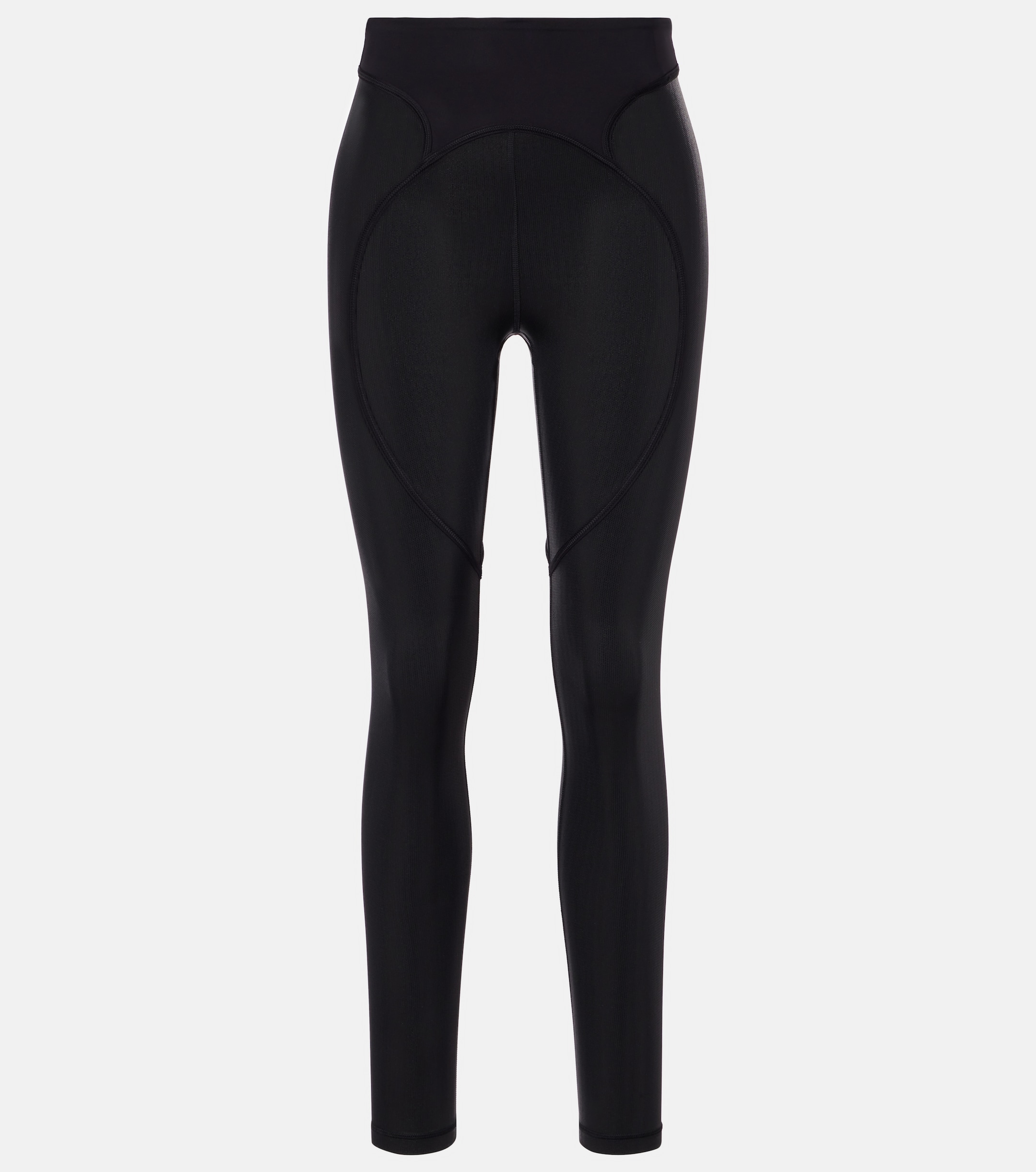 adidas by Stella McCartney Adidas by Stella McCartney High-rise lamé leggings