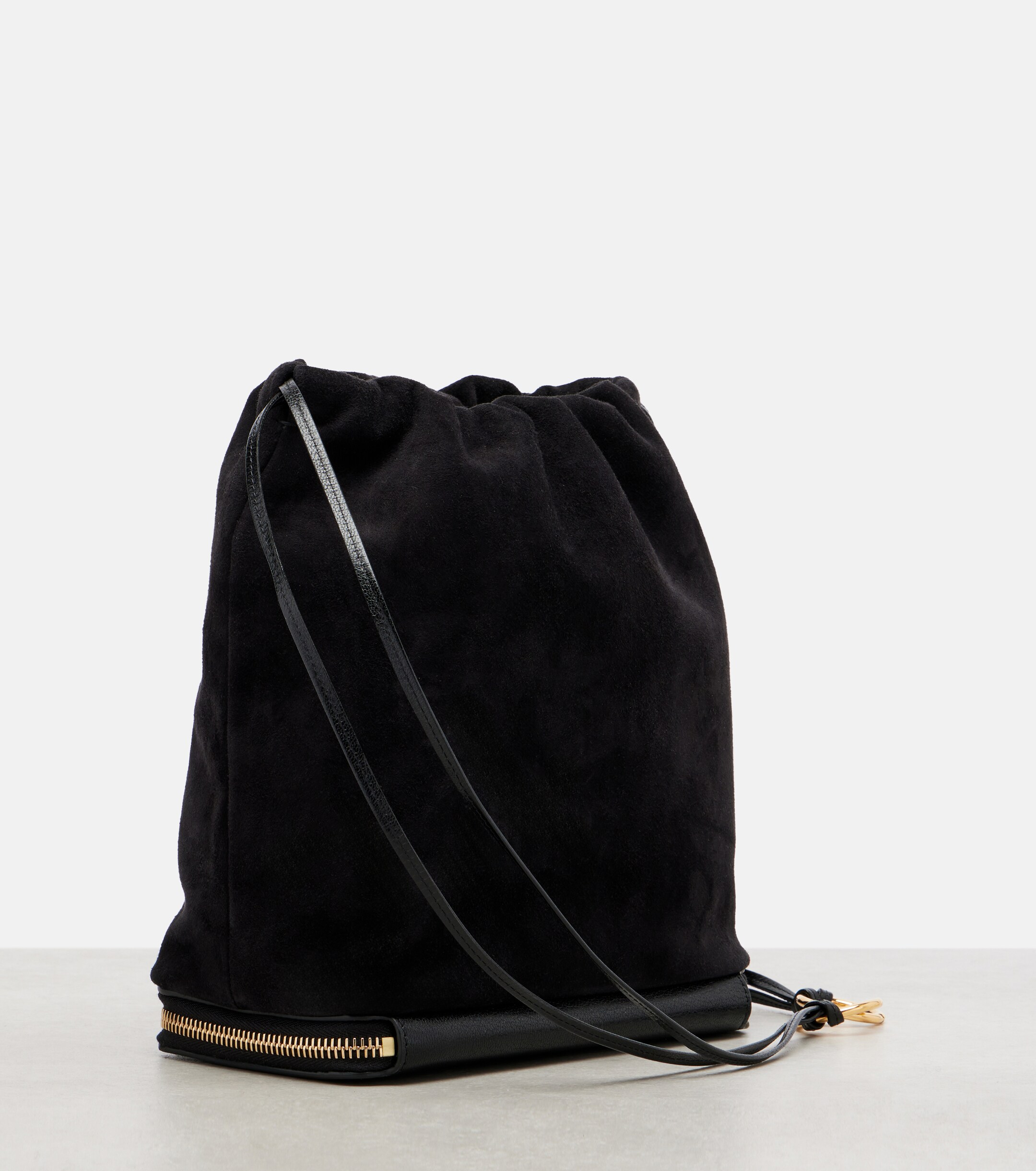 Alaïa Le Pochon suede bucket bag