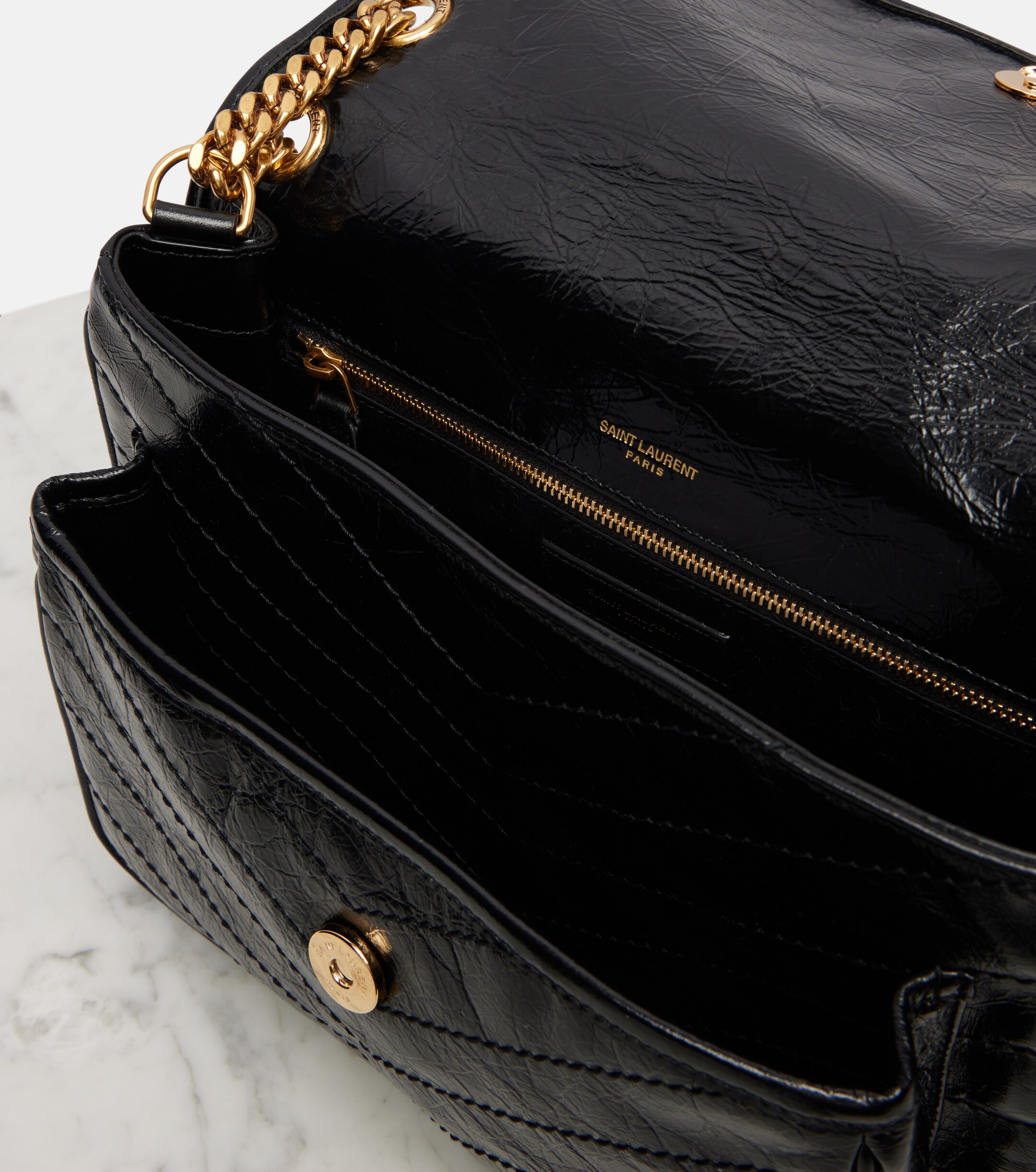 Saint Laurent Niki Medium leather shoulder bag