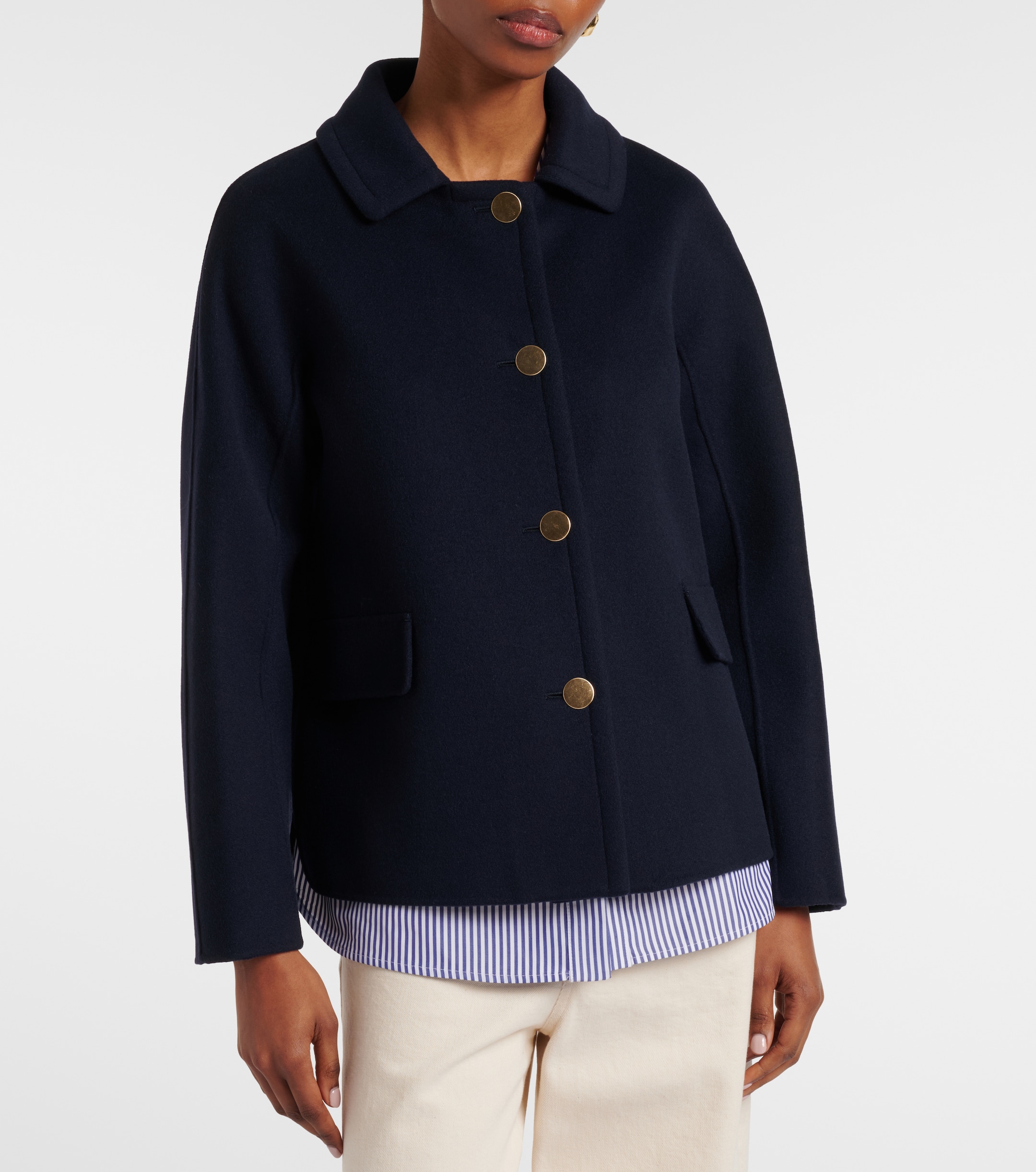 S Max Mara - Grazia virgin wool jacket | Plush