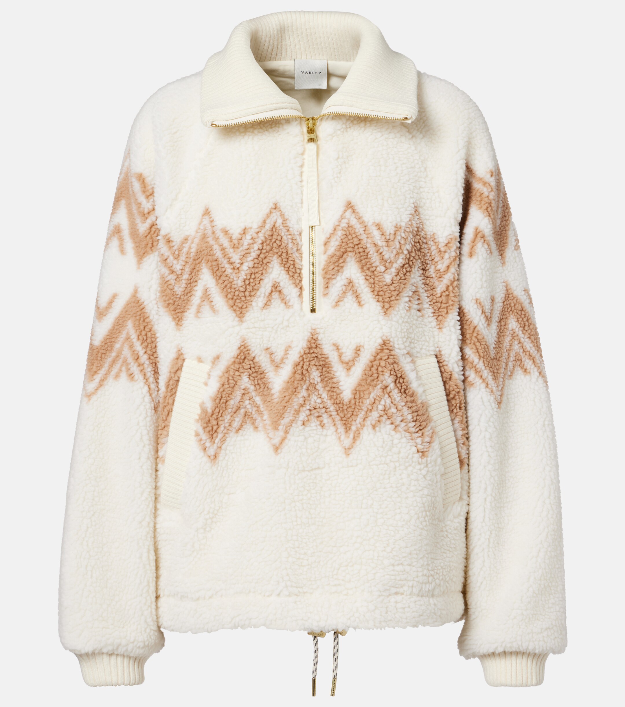 Varley Varley Hendrik jacquard teddy jacket