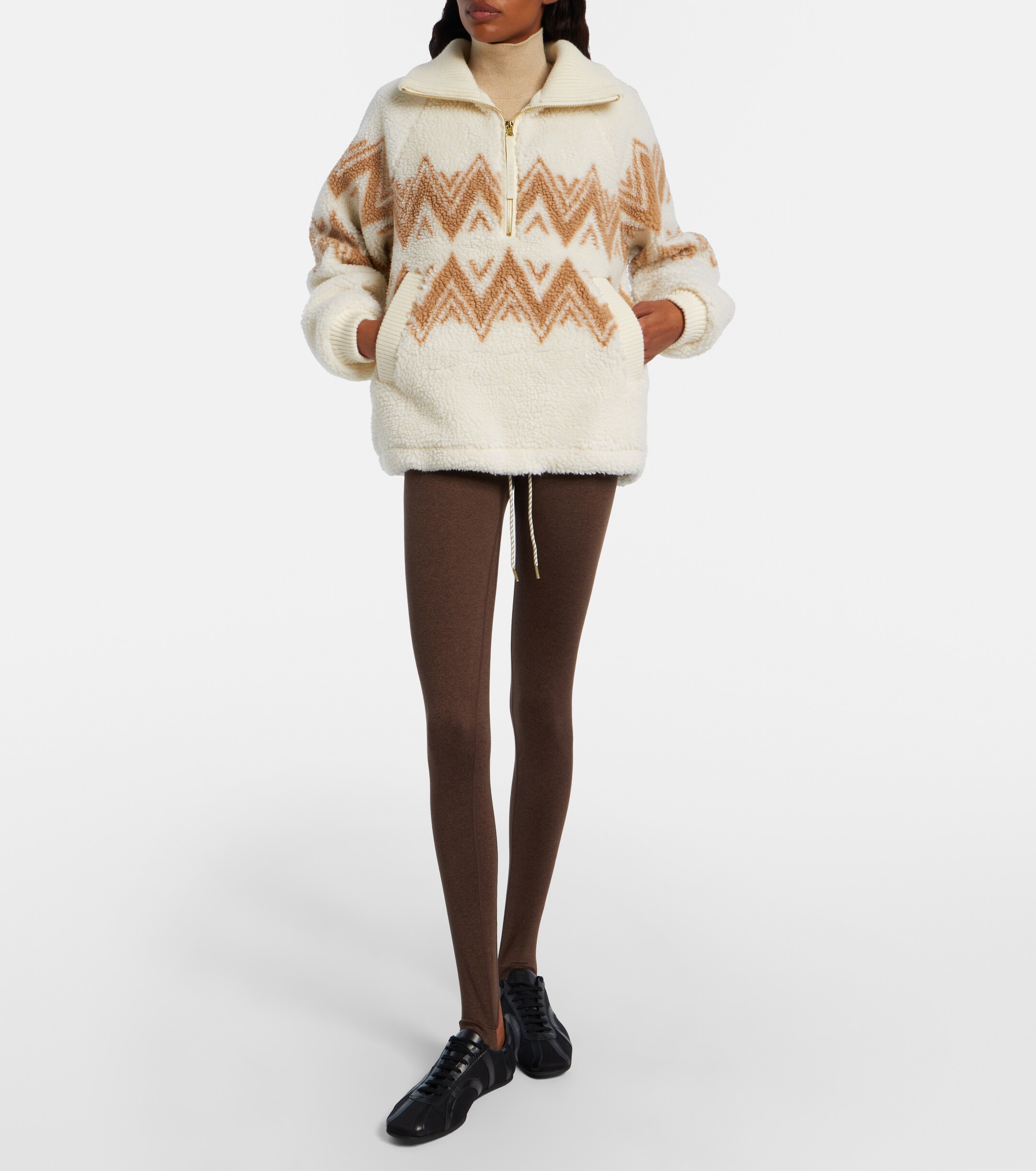 Varley Varley Hendrik jacquard teddy jacket