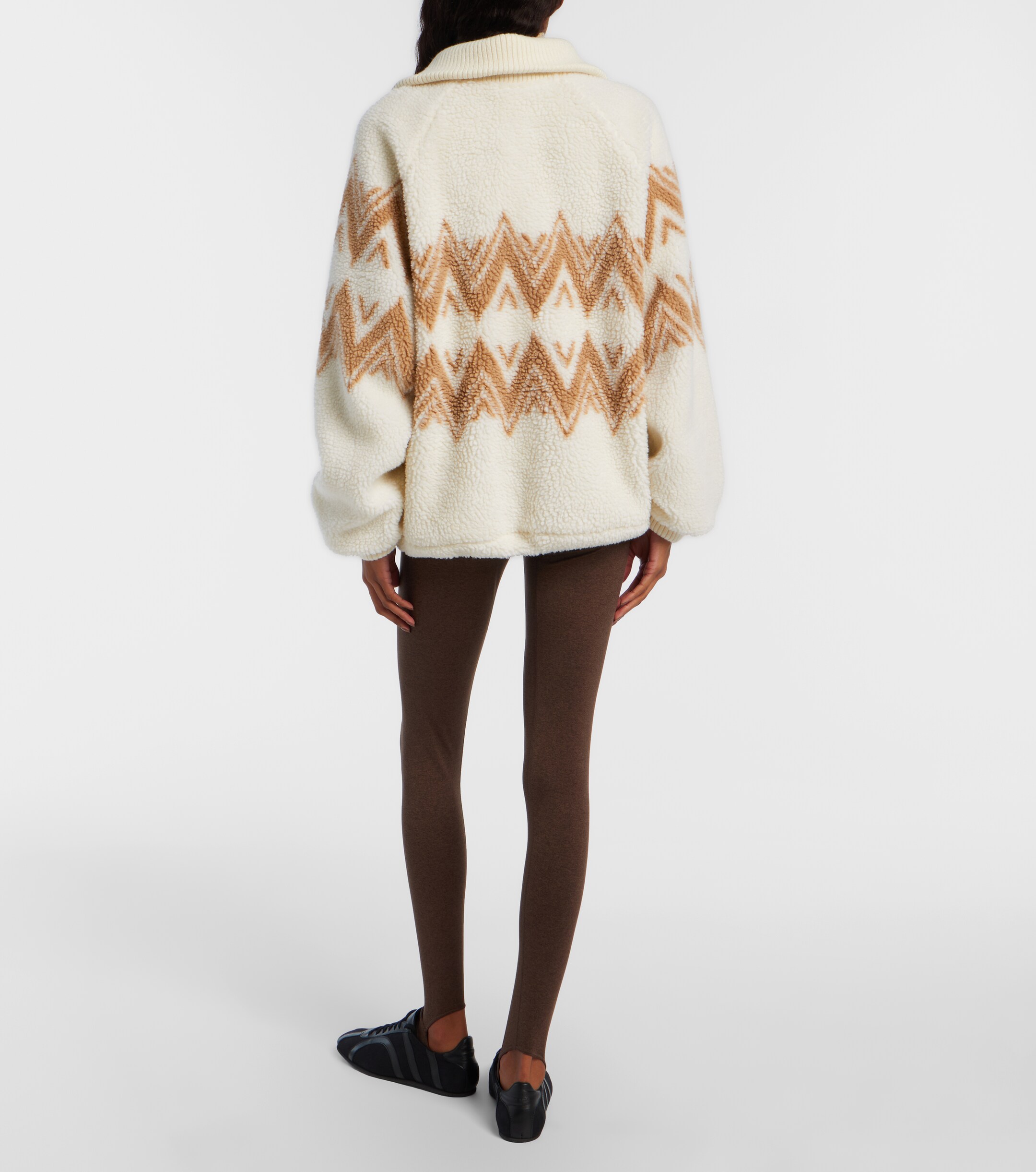 Varley Varley Hendrik jacquard teddy jacket