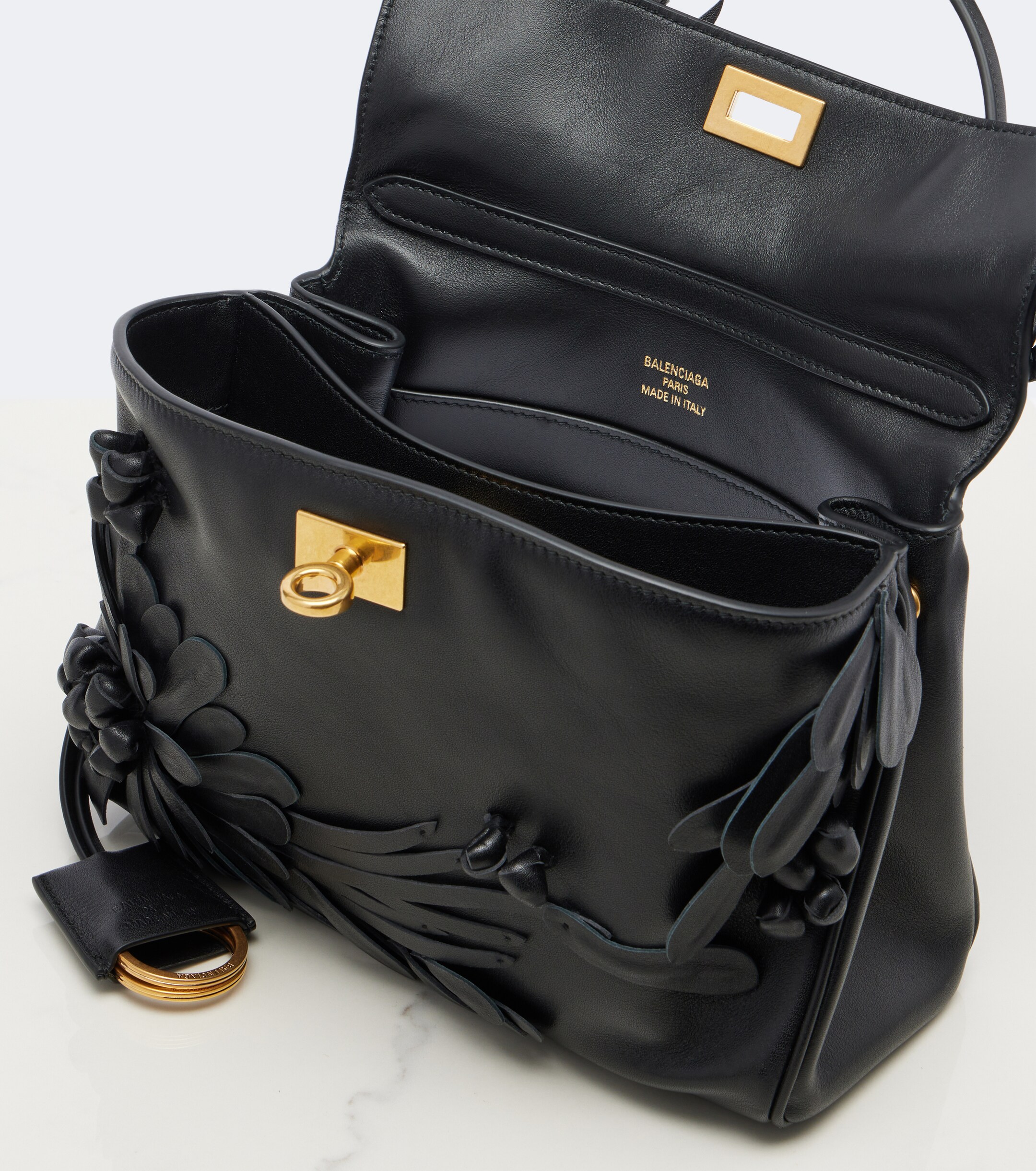 Balenciaga Rodeo Mini leather top-handle bag