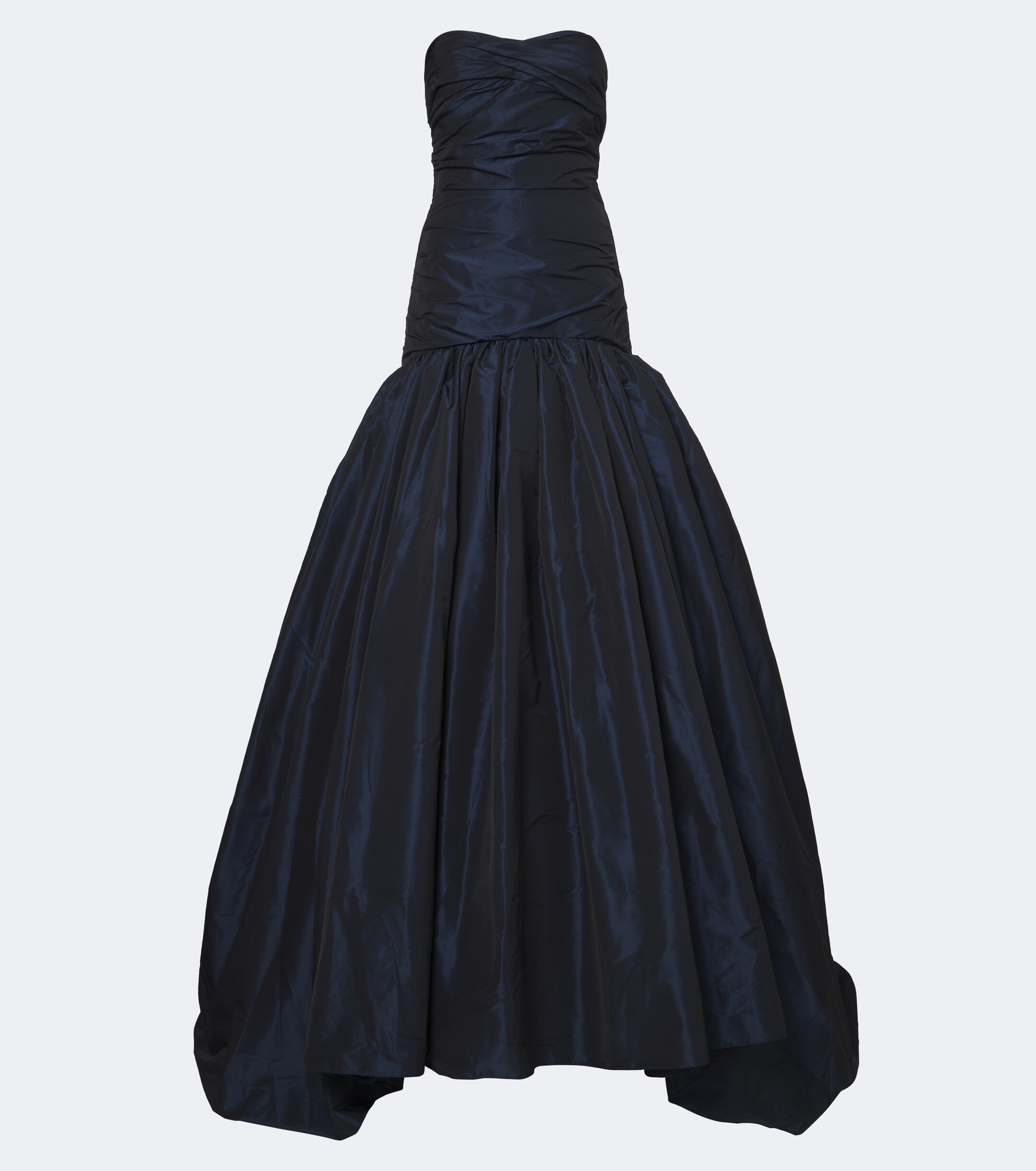 MARMAR HALIM Marmar Halim Draped taffeta bustier gown