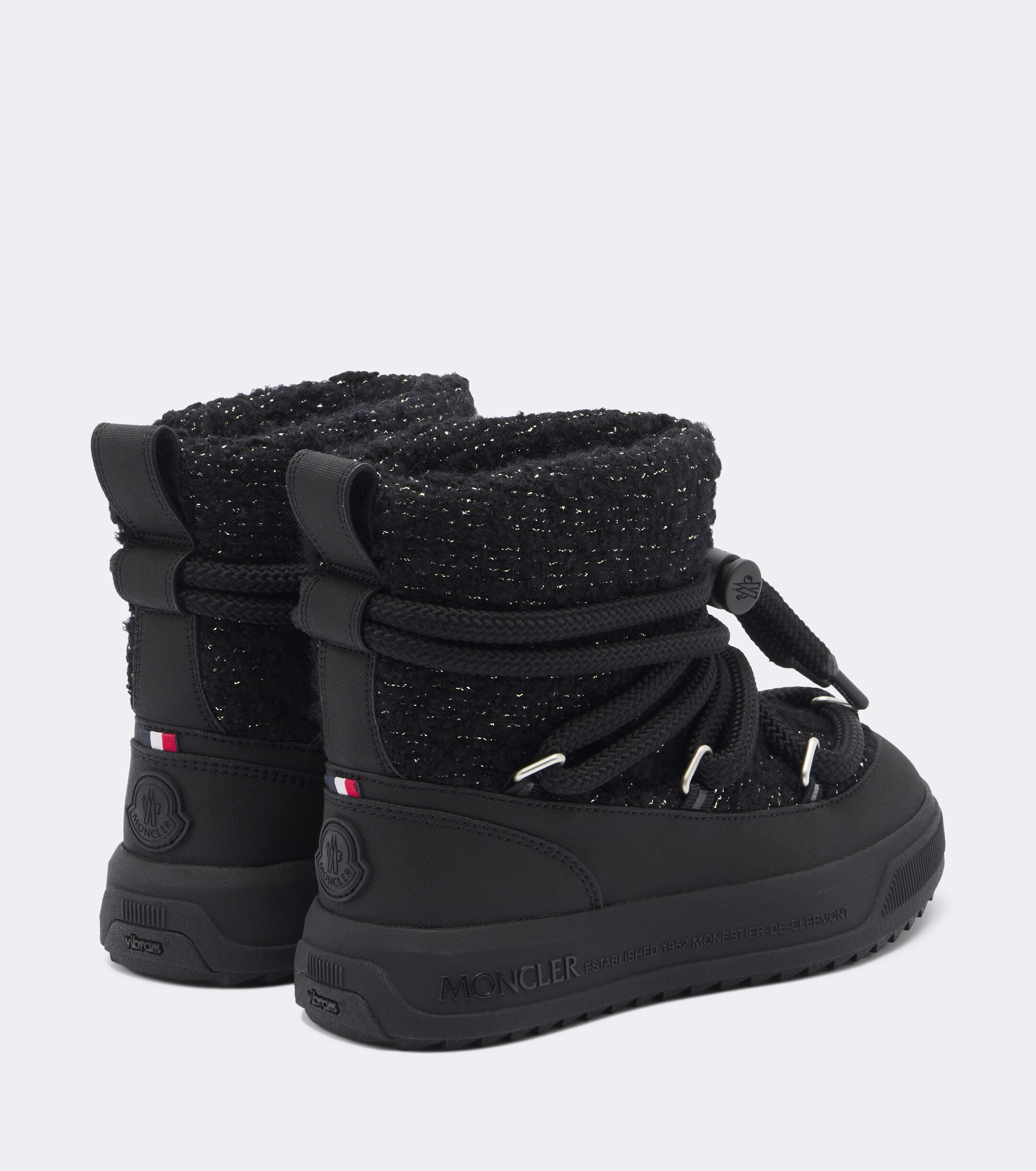 Moncler Moncler Altive bouclé snow boots