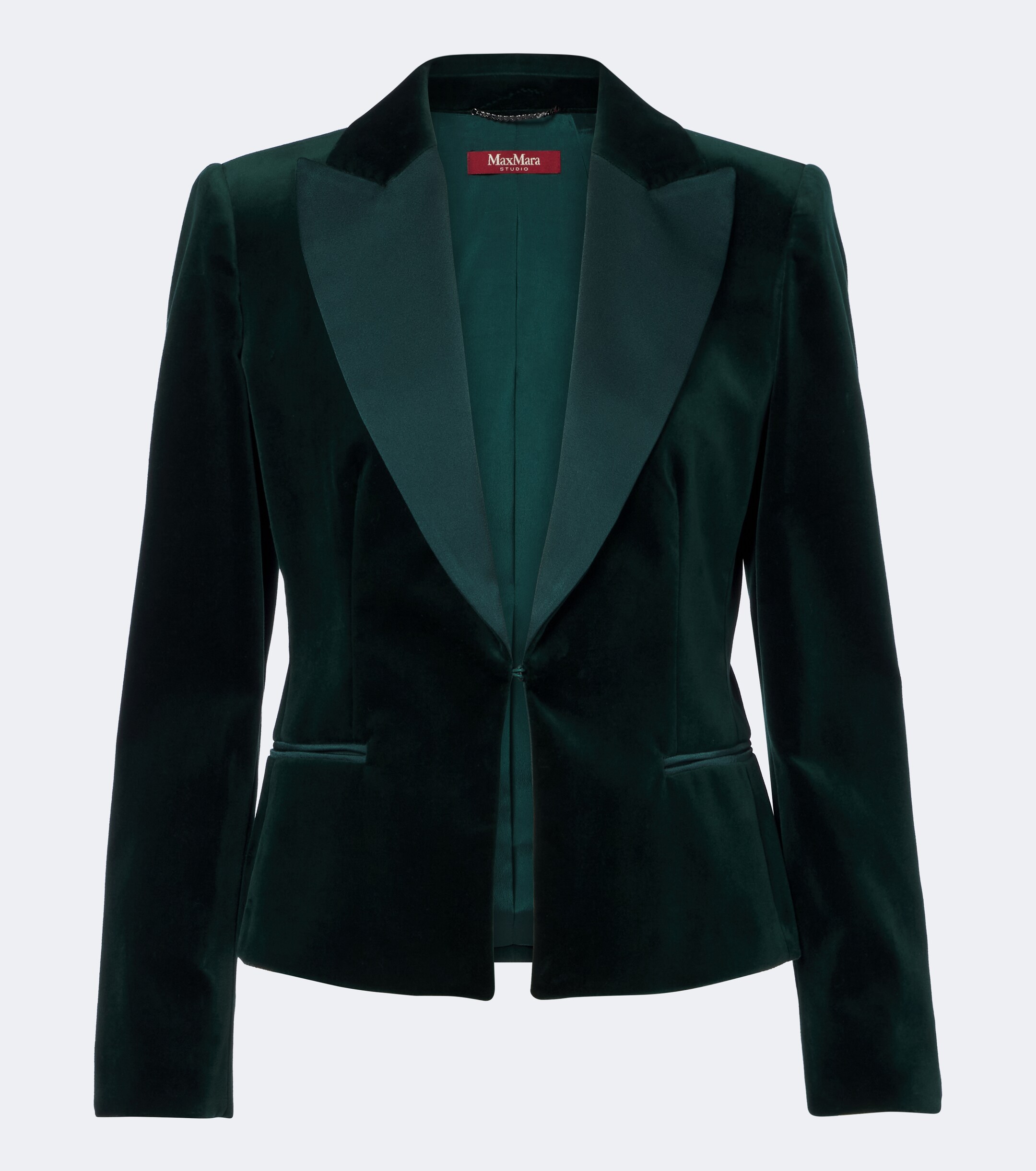 Max Mara Max Mara Elegante cotton velvet blazer