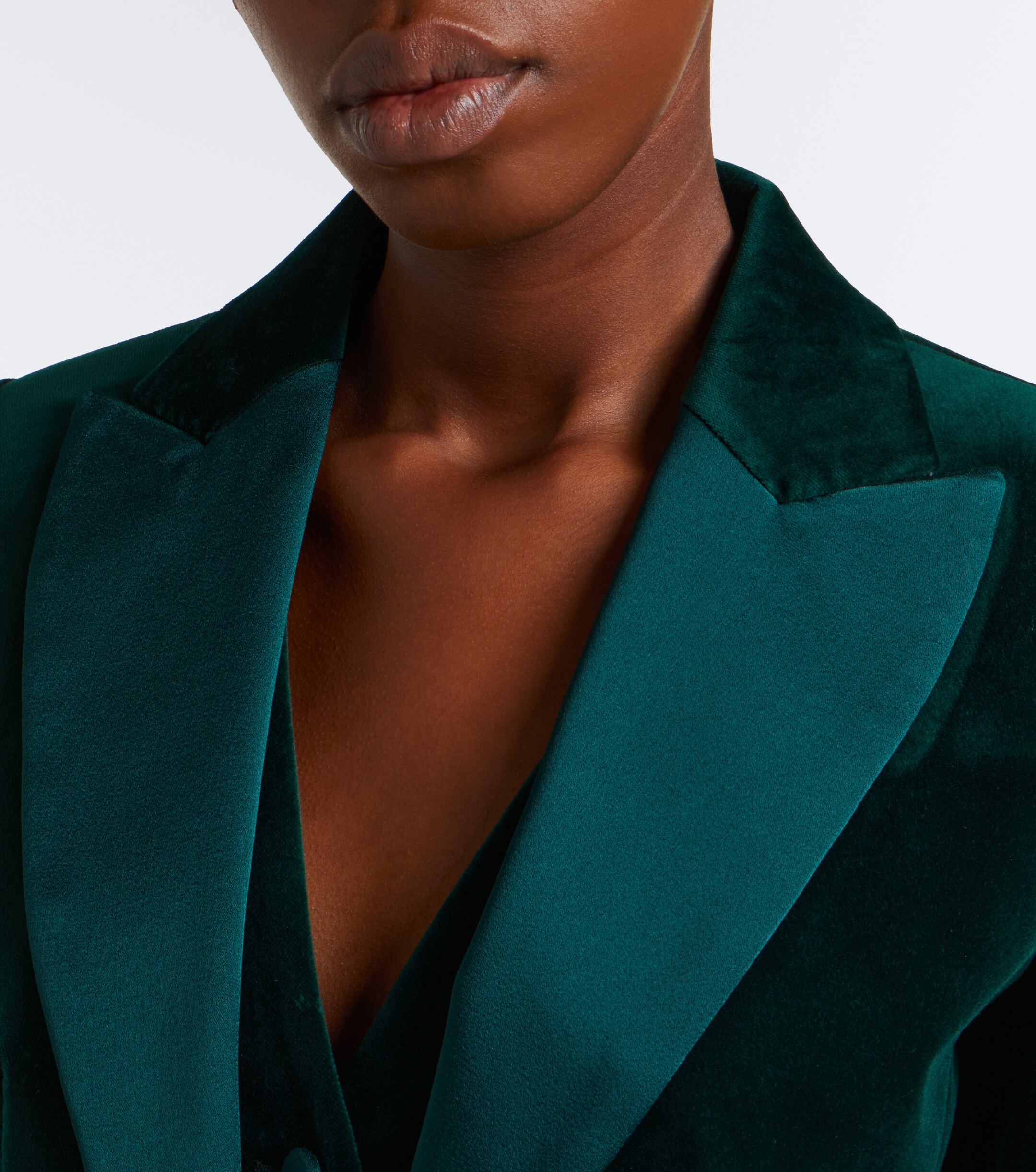 Max Mara Max Mara Elegante cotton velvet blazer