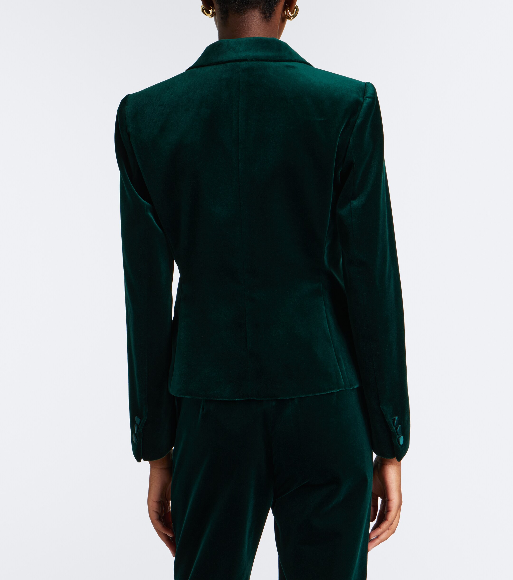 Max Mara Max Mara Elegante cotton velvet blazer