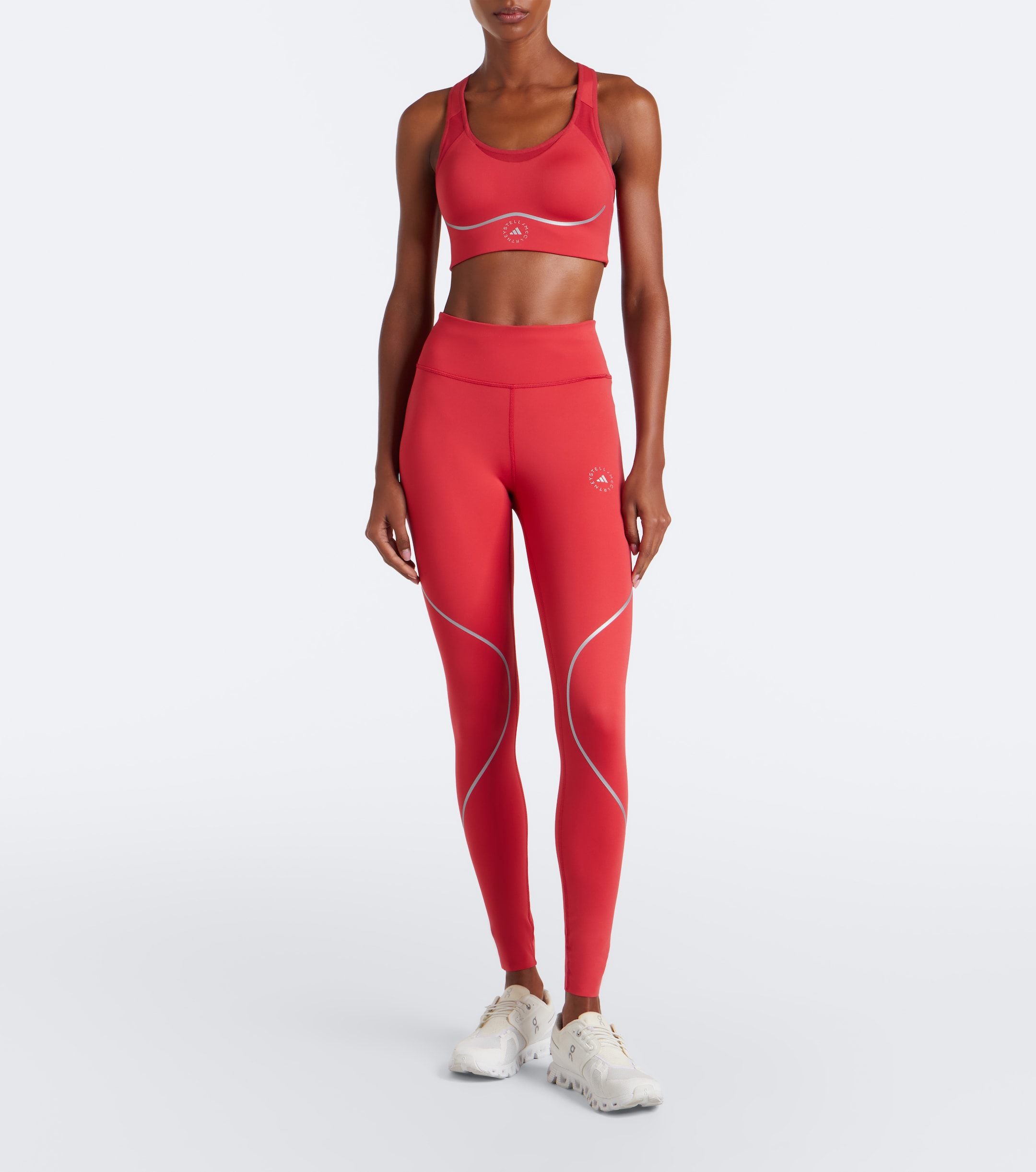 adidas by Stella McCartney Adidas by Stella McCartney Logo jersey leggings