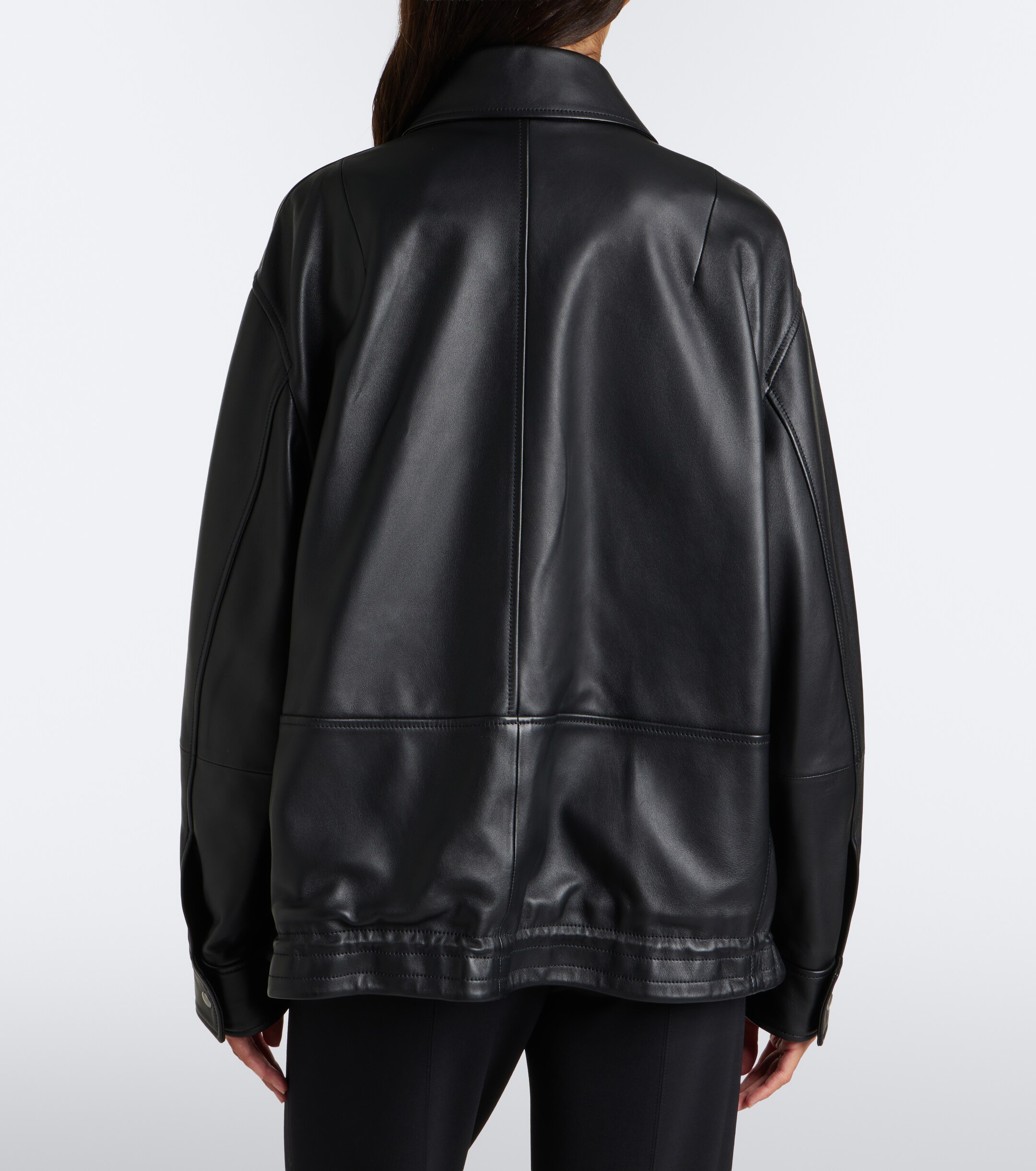 Loewe Loewe Oversized leather jacket
