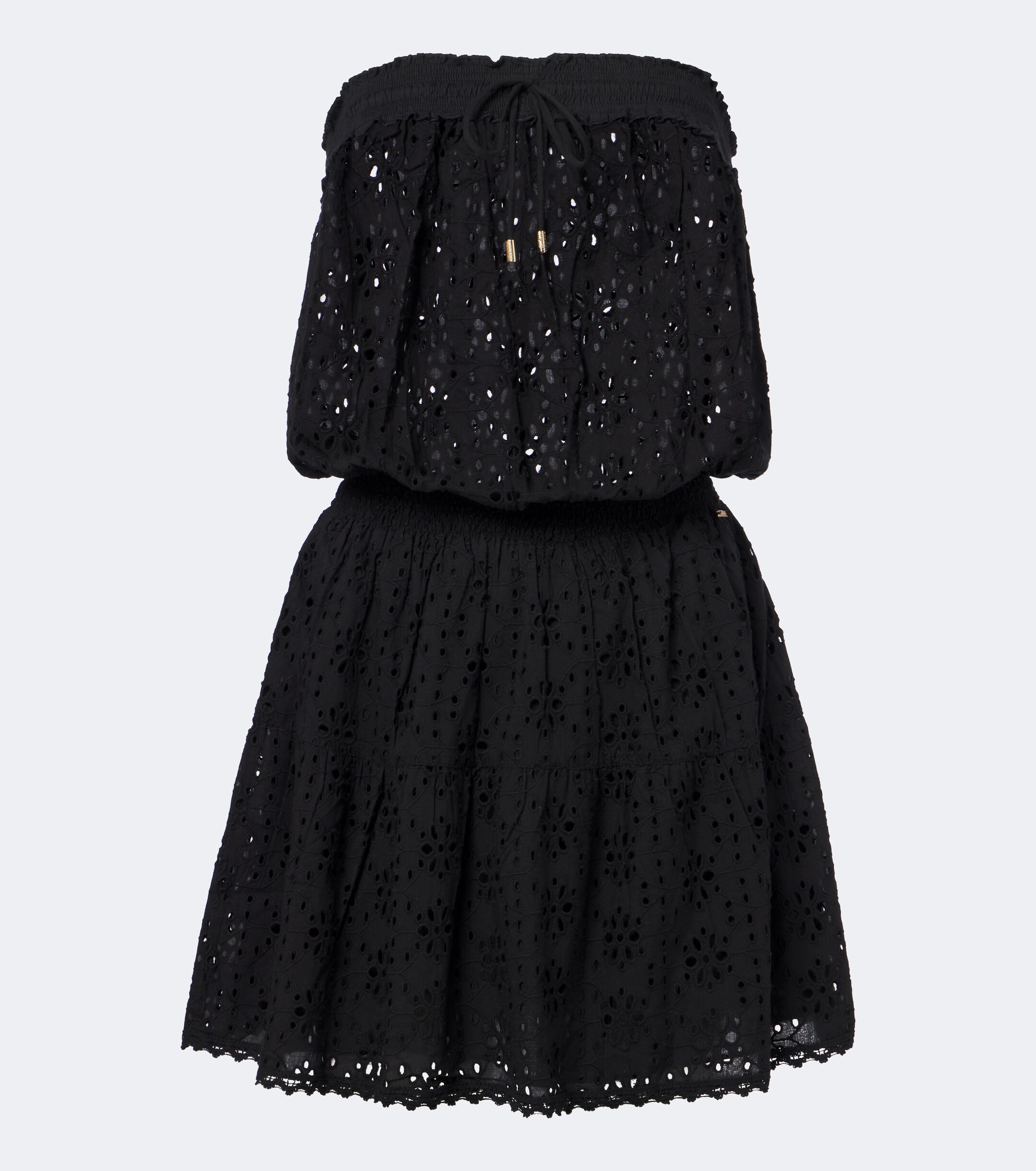 Melissa Odabash Melissa Odabash Colette broderie anglaise cotton minidress