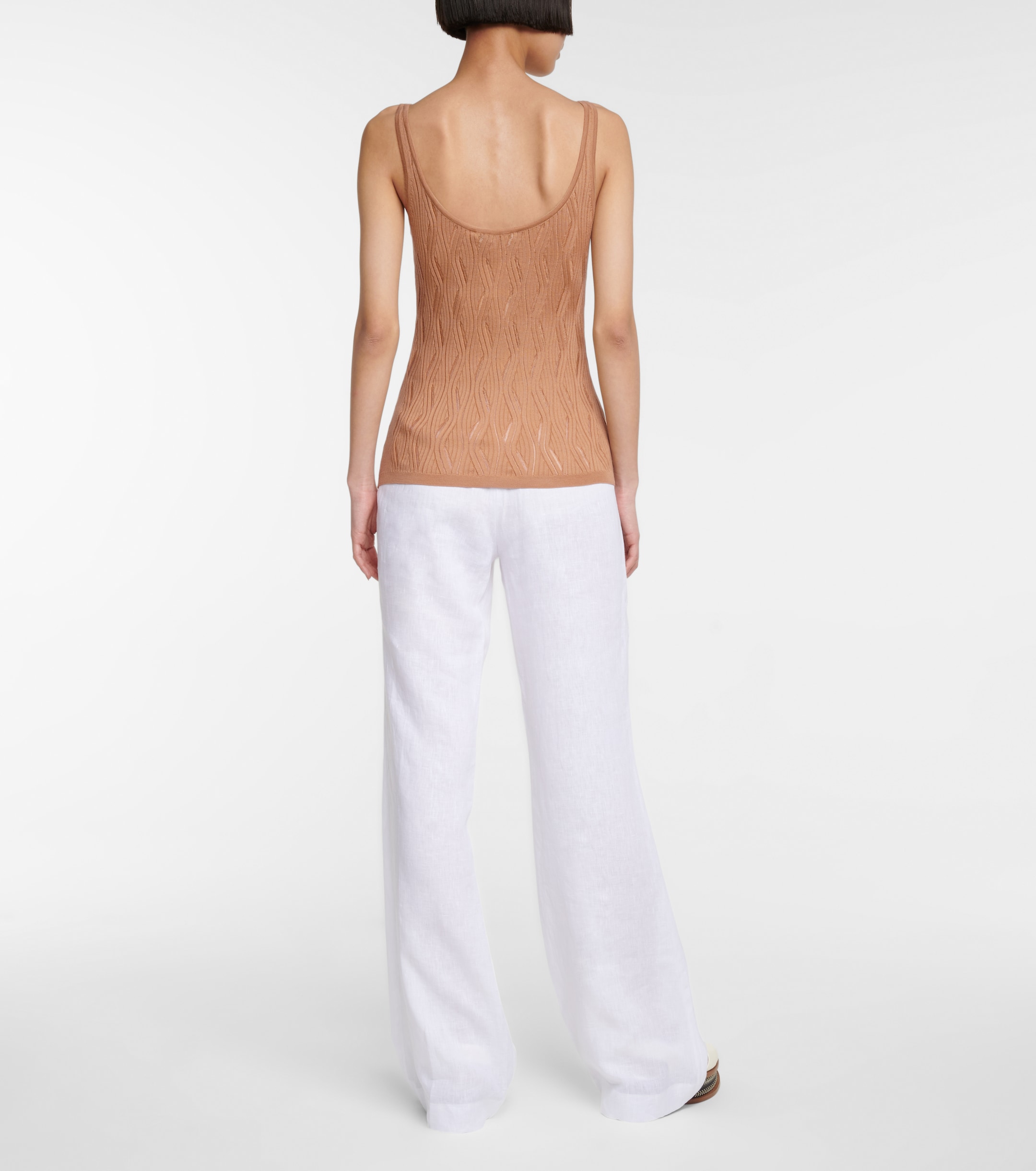 Gabriela Hearst Hurwitz cashmere and silk tank top