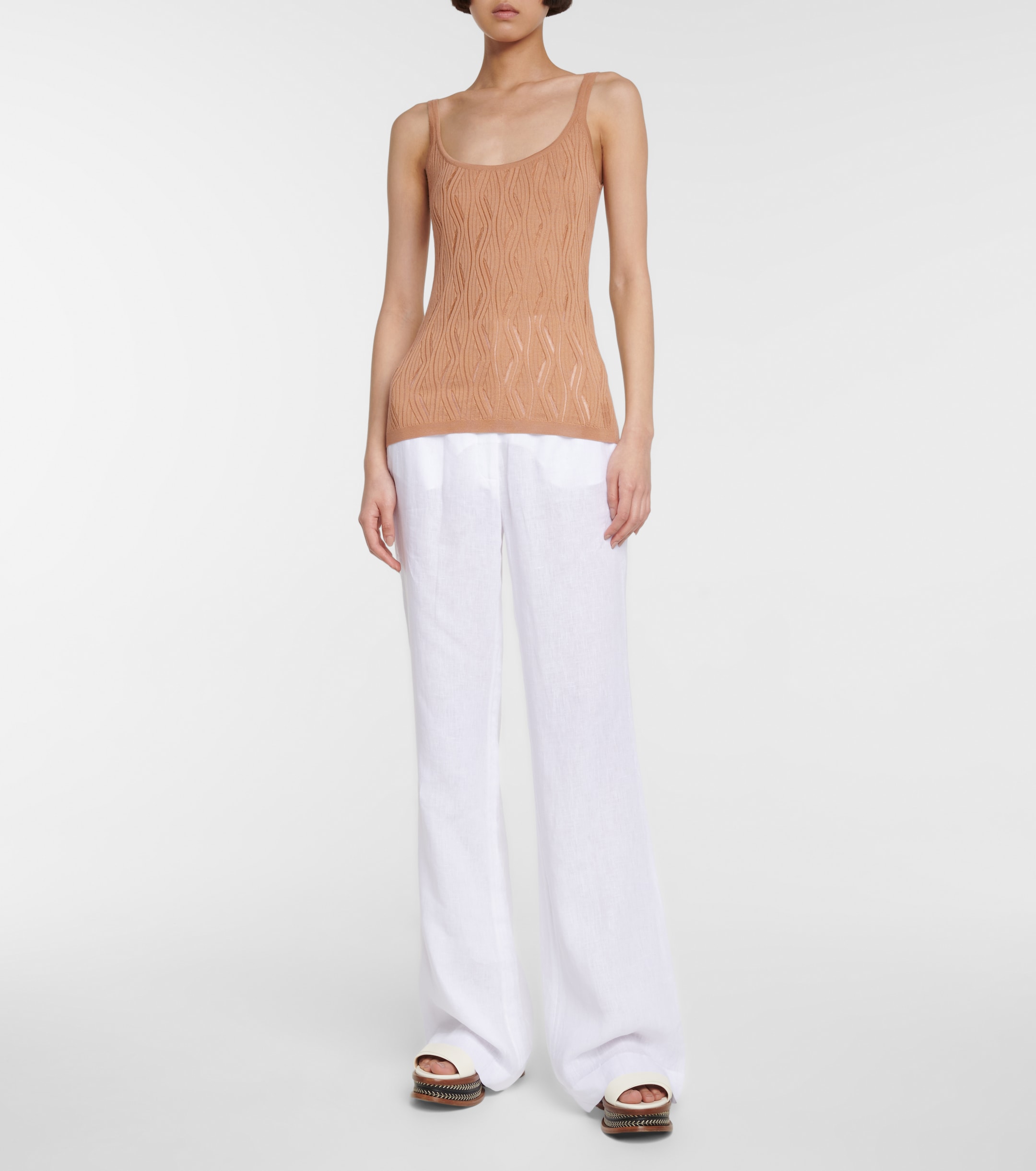 Gabriela Hearst Hurwitz cashmere and silk tank top