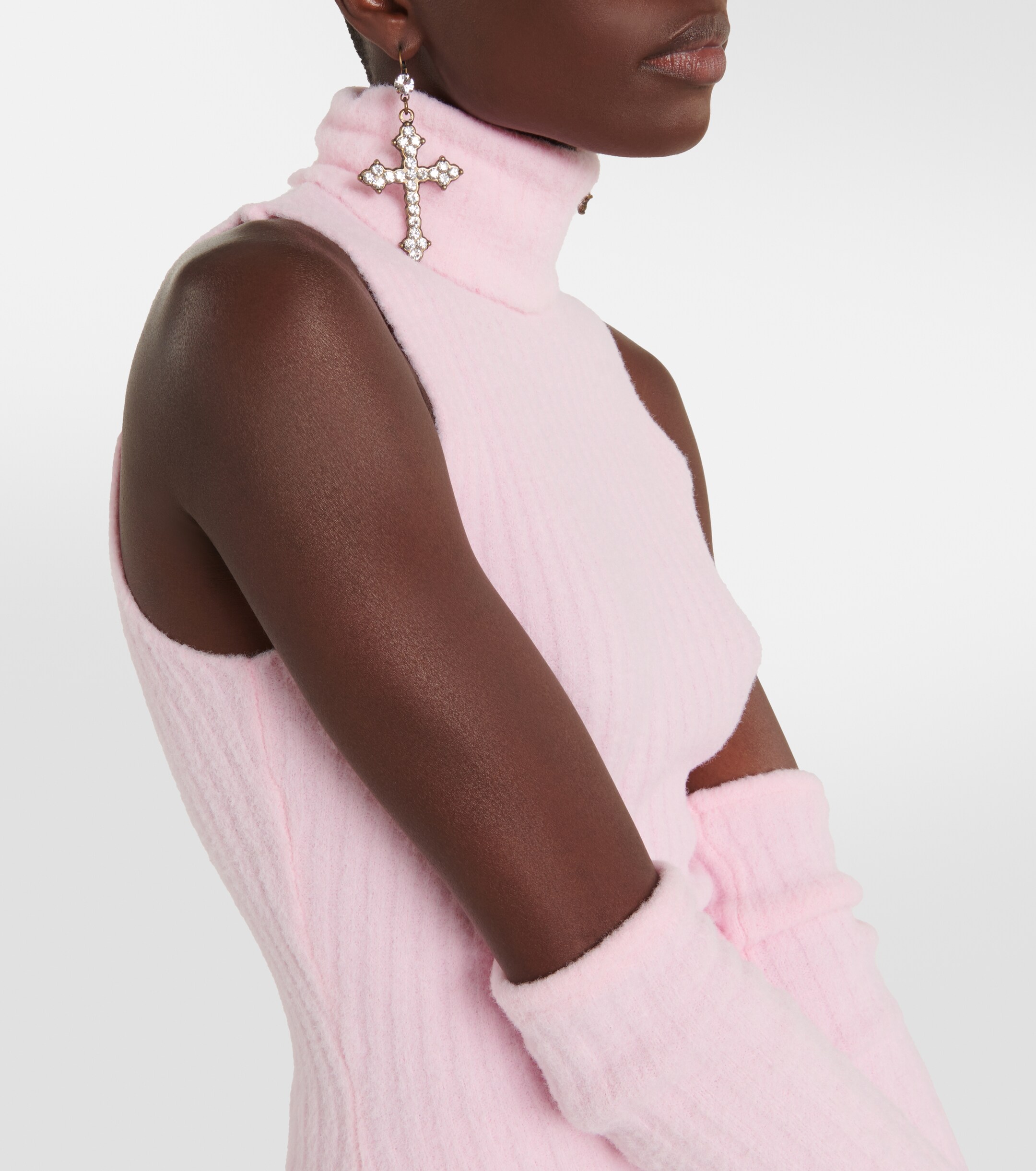 Blumarine Sleeveless high-neck top