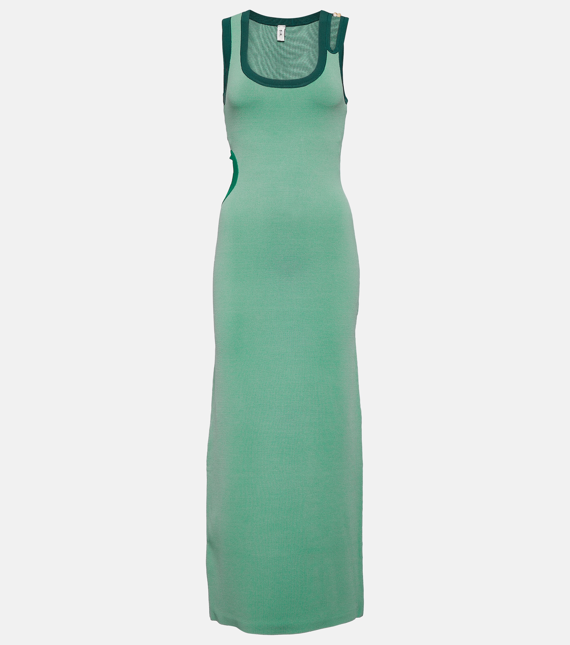 SIR. Salvador cutout knitted maxi dress