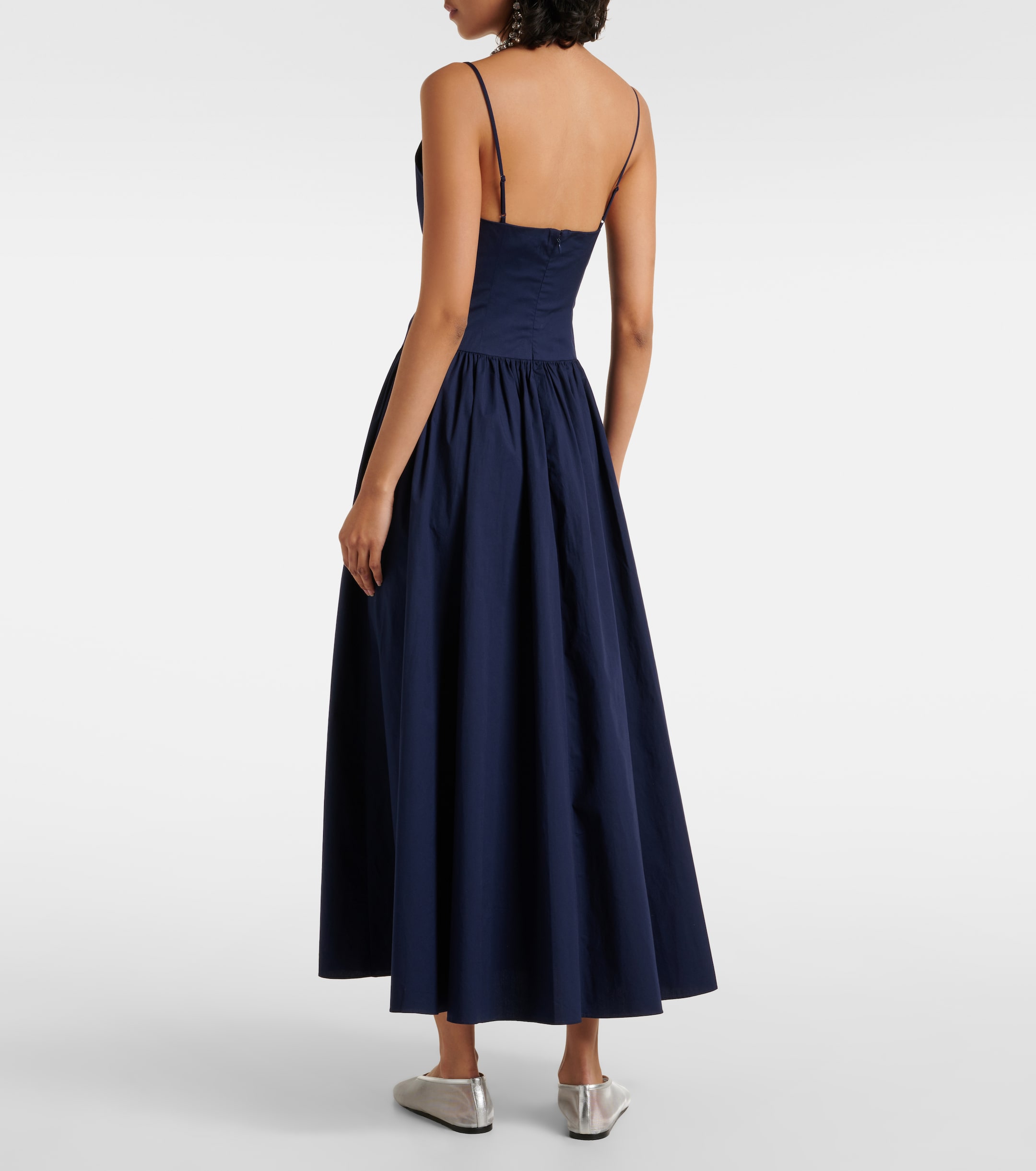 Staud - Dena cotton midi dress | Plush Staud - Dena cotton midi dress | Plush