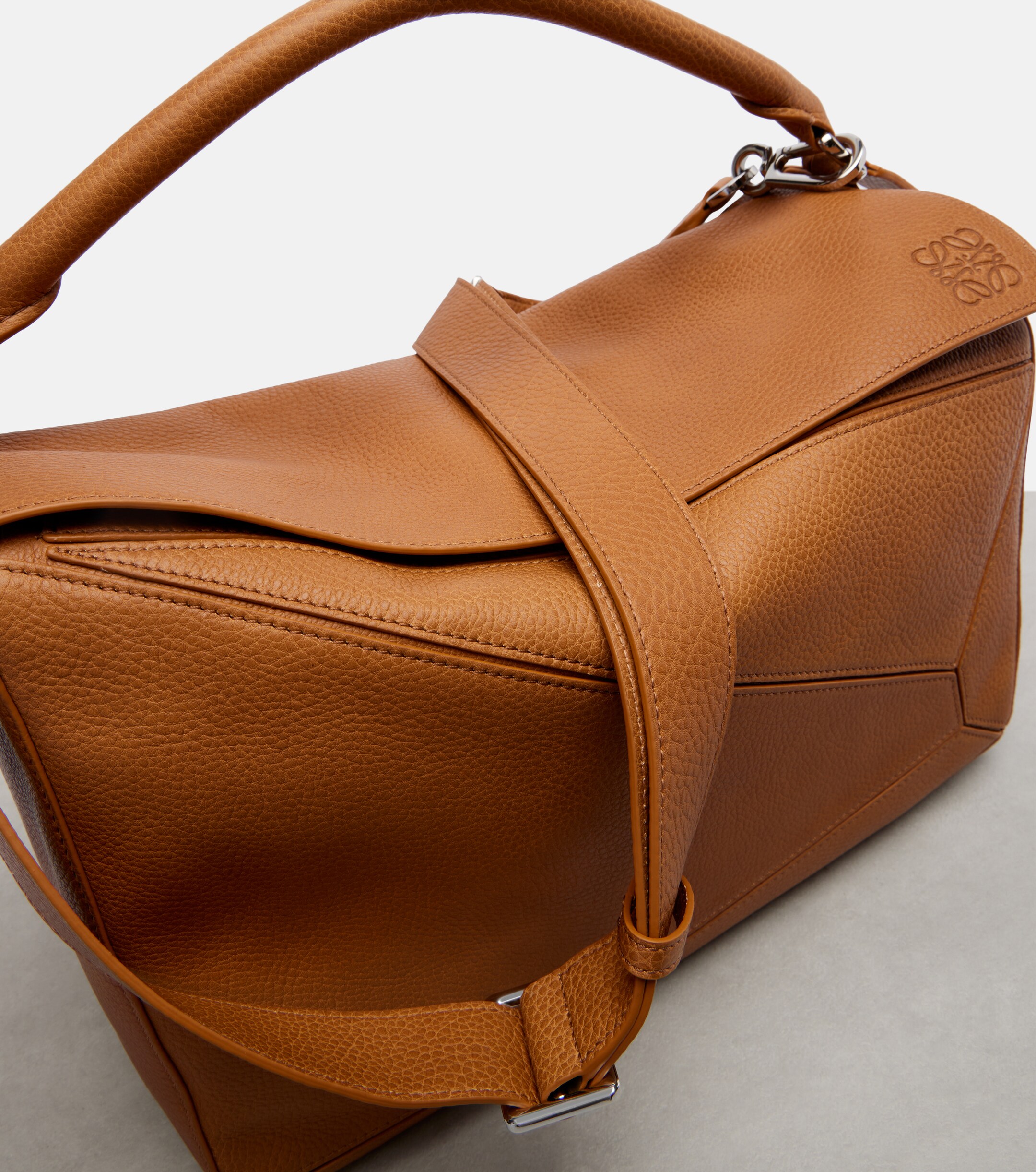 Loewe Puzzle Large leather top-handle bag