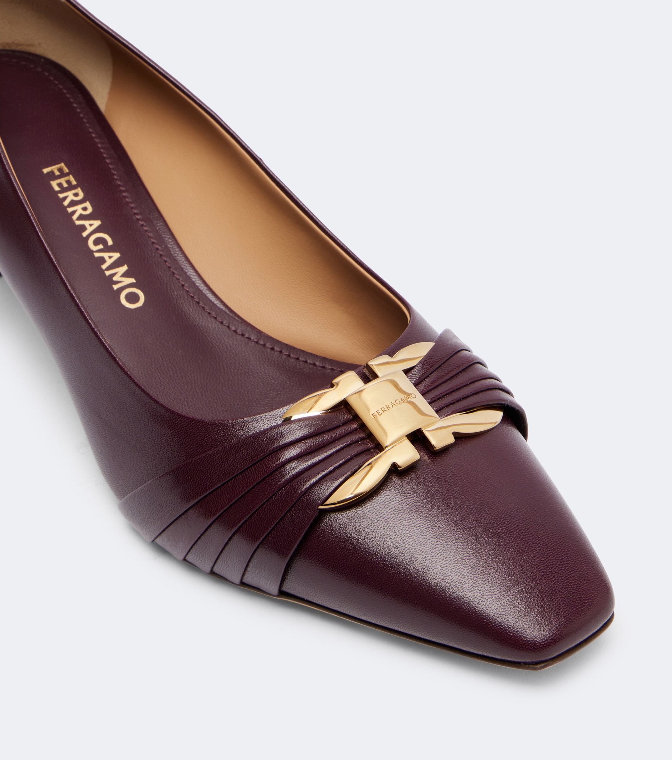 Ferragamo Ferragamo Tillya leather pumps