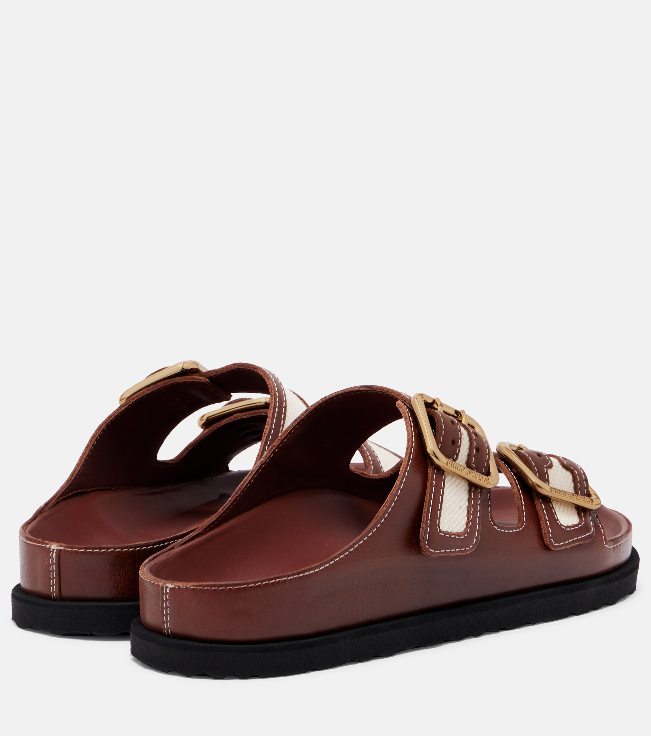 Birkenstock 1774 Birkenstock 1774 Arizona leather and canvas sandals