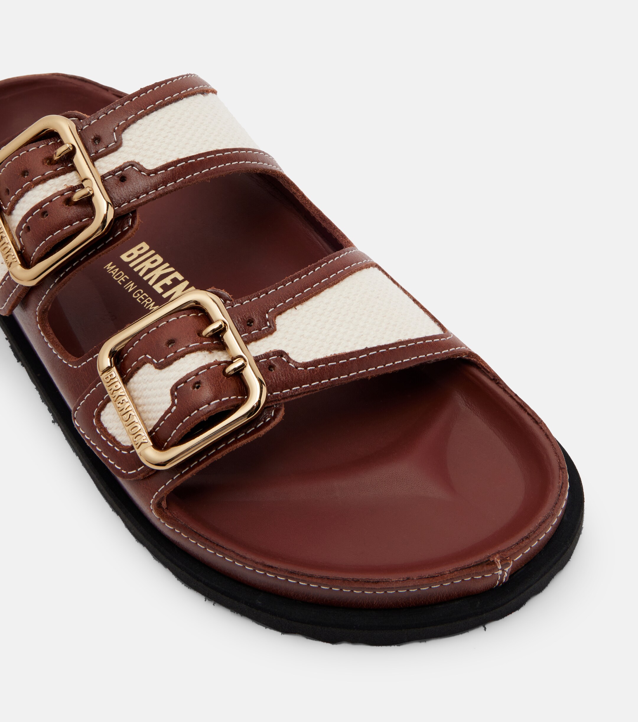 Birkenstock 1774 Birkenstock 1774 Arizona leather and canvas sandals