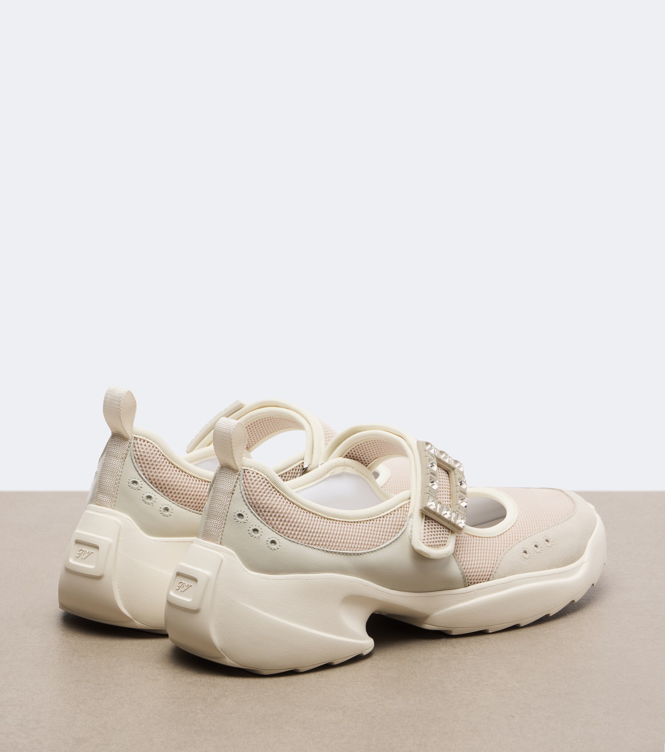 ROGER VIVIER Roger Vivier Viv On The Run embellished sneakers