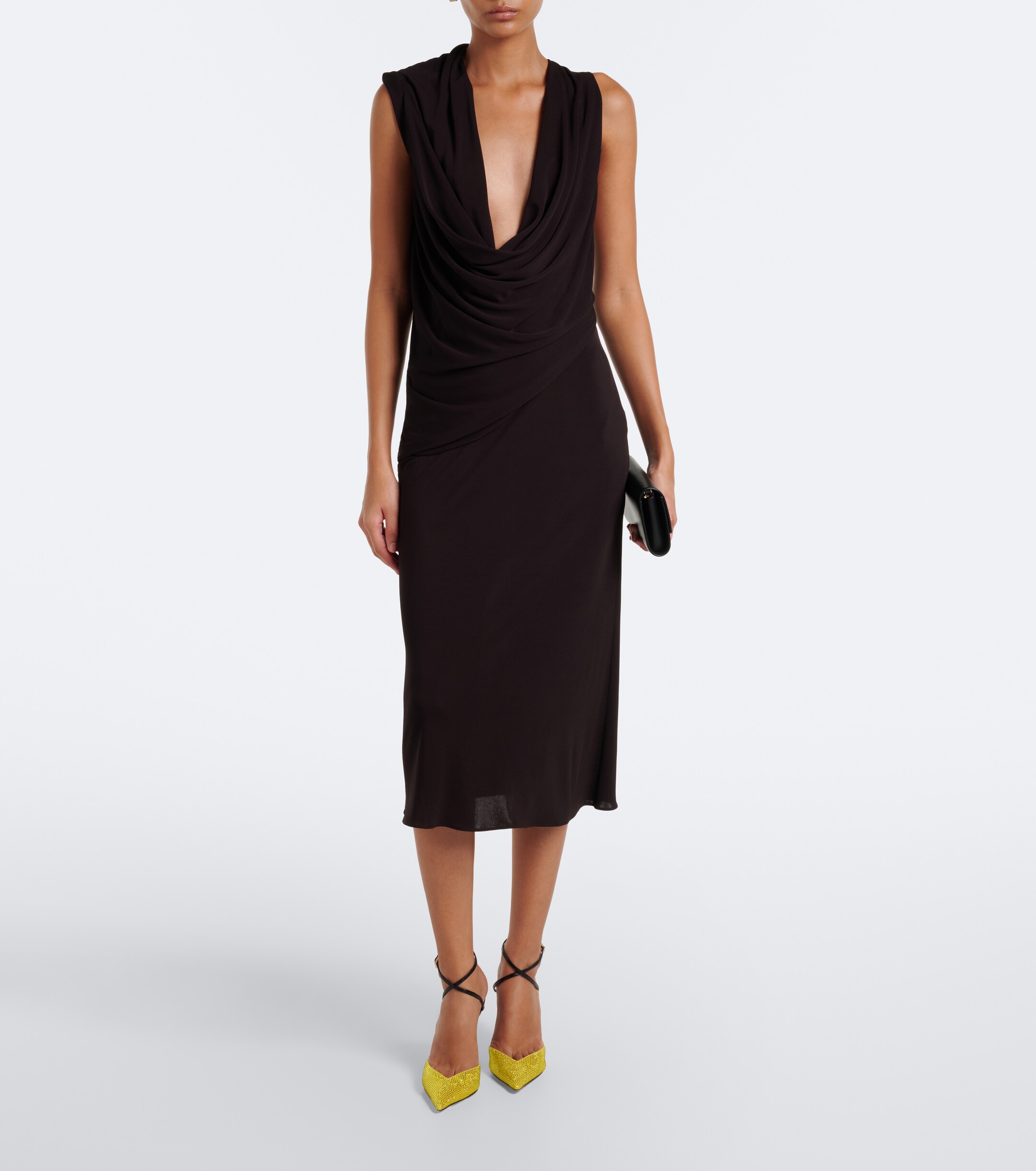 Tom Ford Tom Ford Selen embellished leather slingback pumps