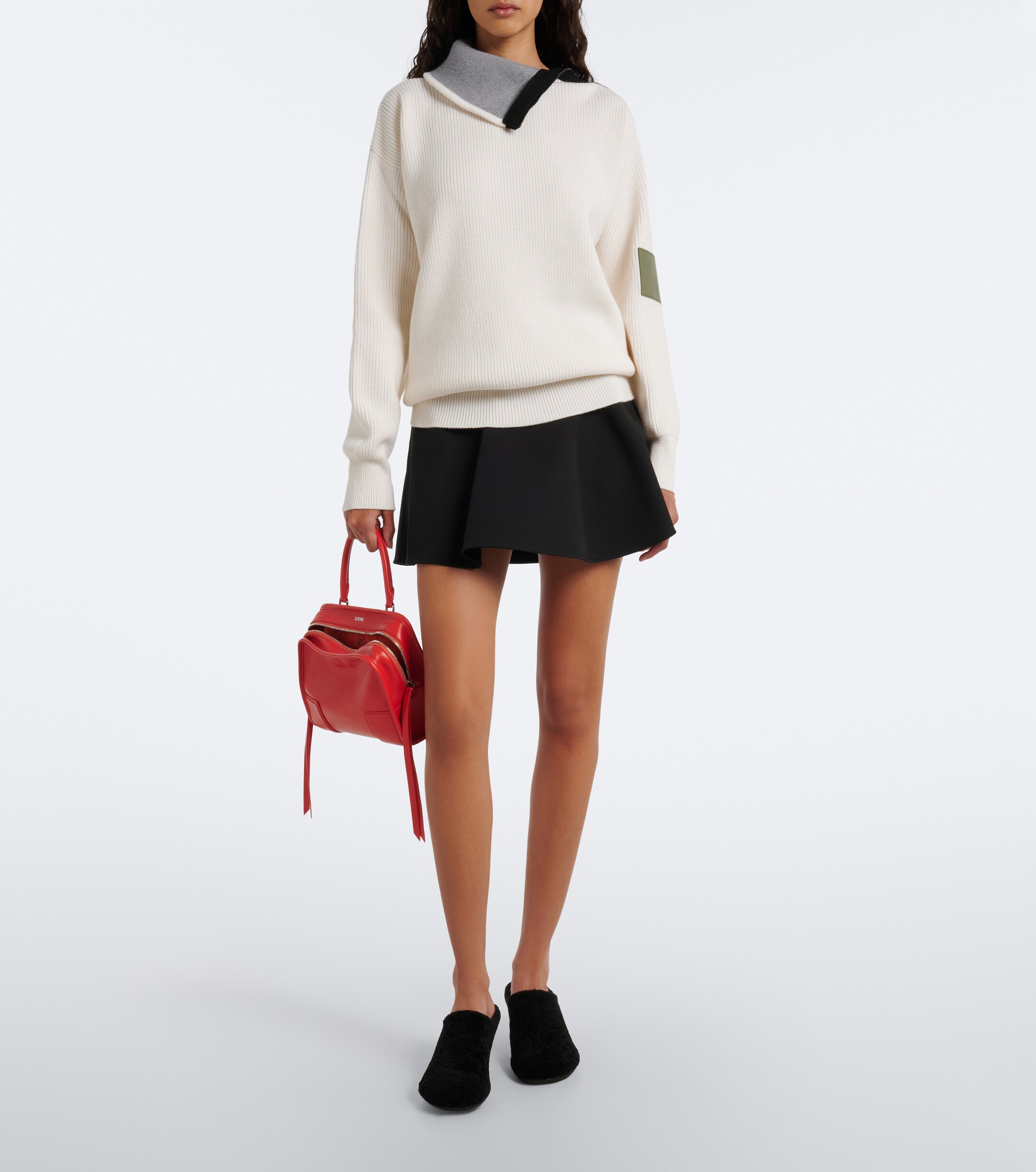 Loewe Loewe Double L wool-blend sweater