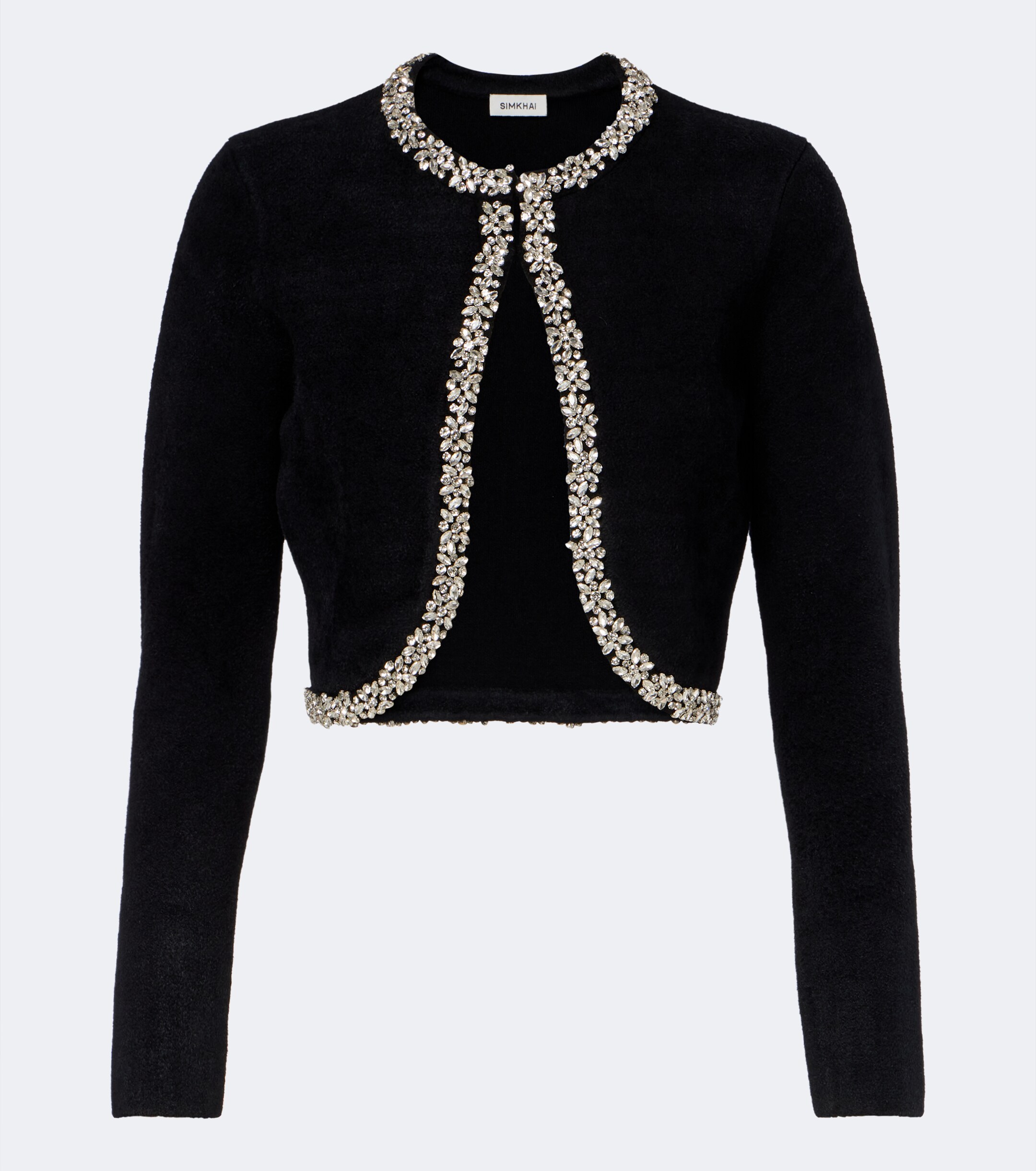 SIMKHAI Simkhai Embellished cropped cardigan